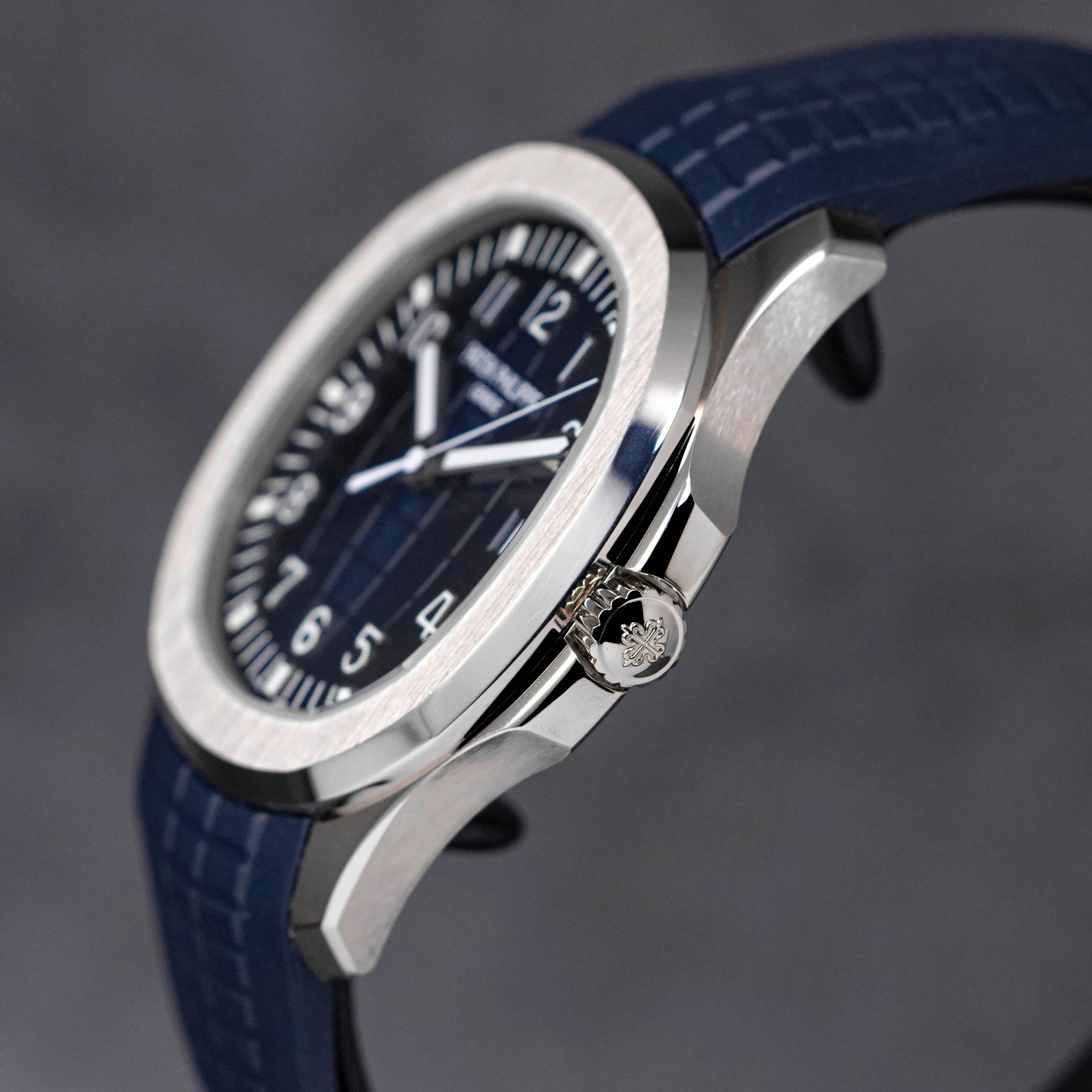 AQUANAUT 5168G WHITEGOLD BLUE DIAL (2017)