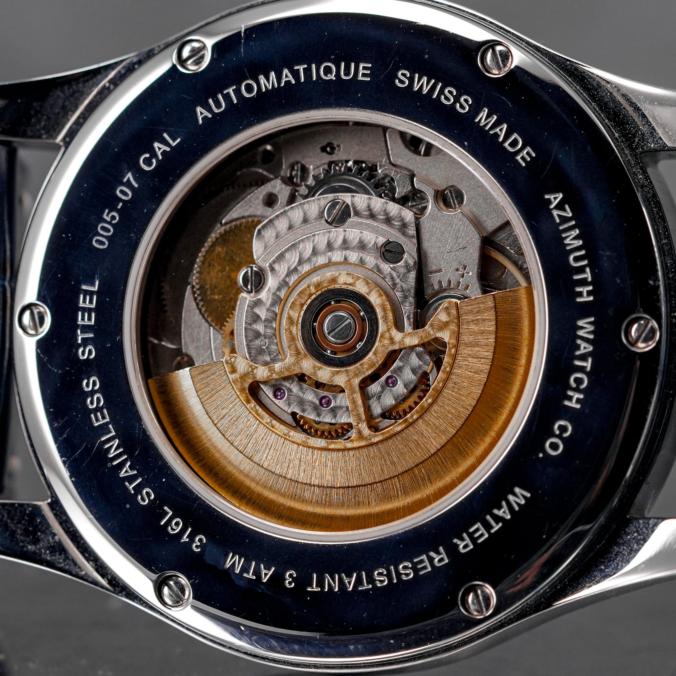 Harga Azimuth Round 1 Calendrier Silver