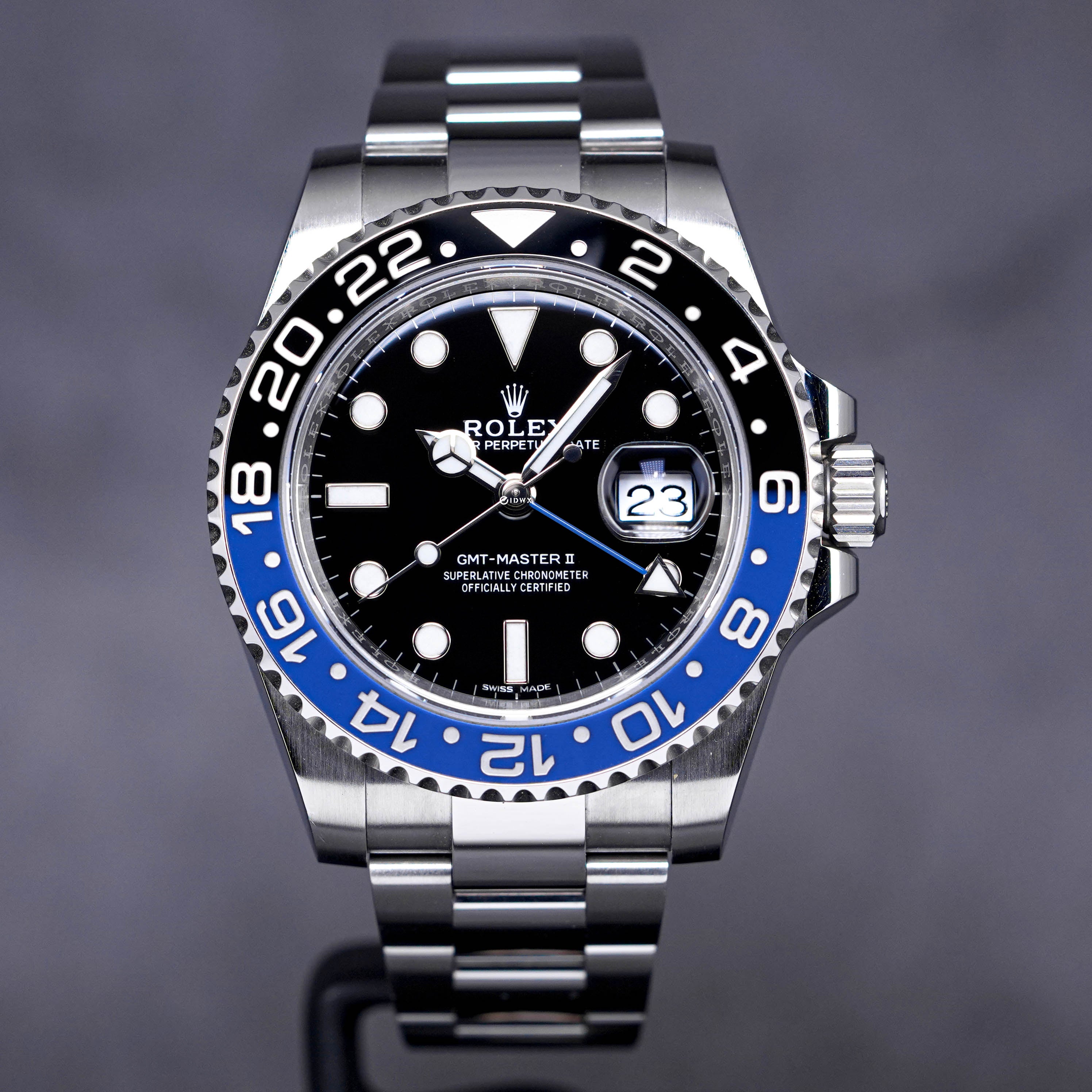 ROLEX GMT MASTER-II 'BATMAN' (2018) - IDWX