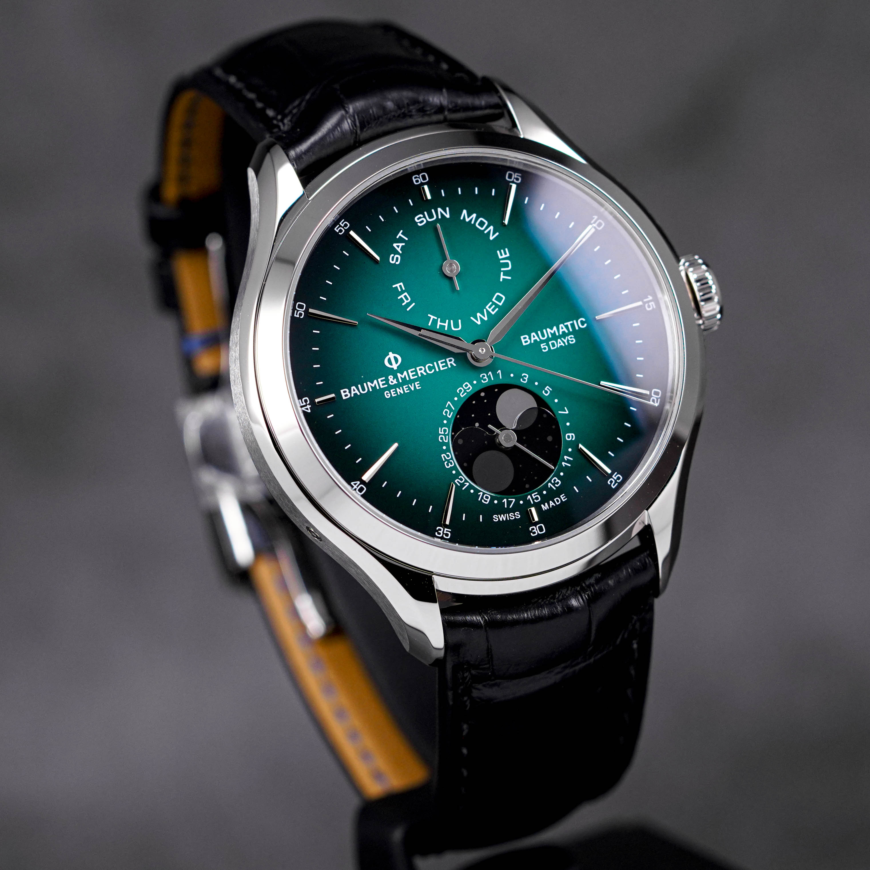 CLIFTON 10654 MOONPHASE GREEN DIAL (2023)