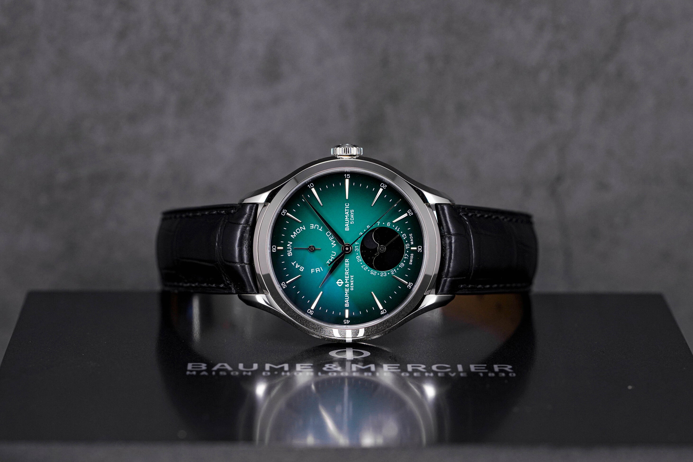 CLIFTON 10654 MOONPHASE GREEN DIAL (2023)