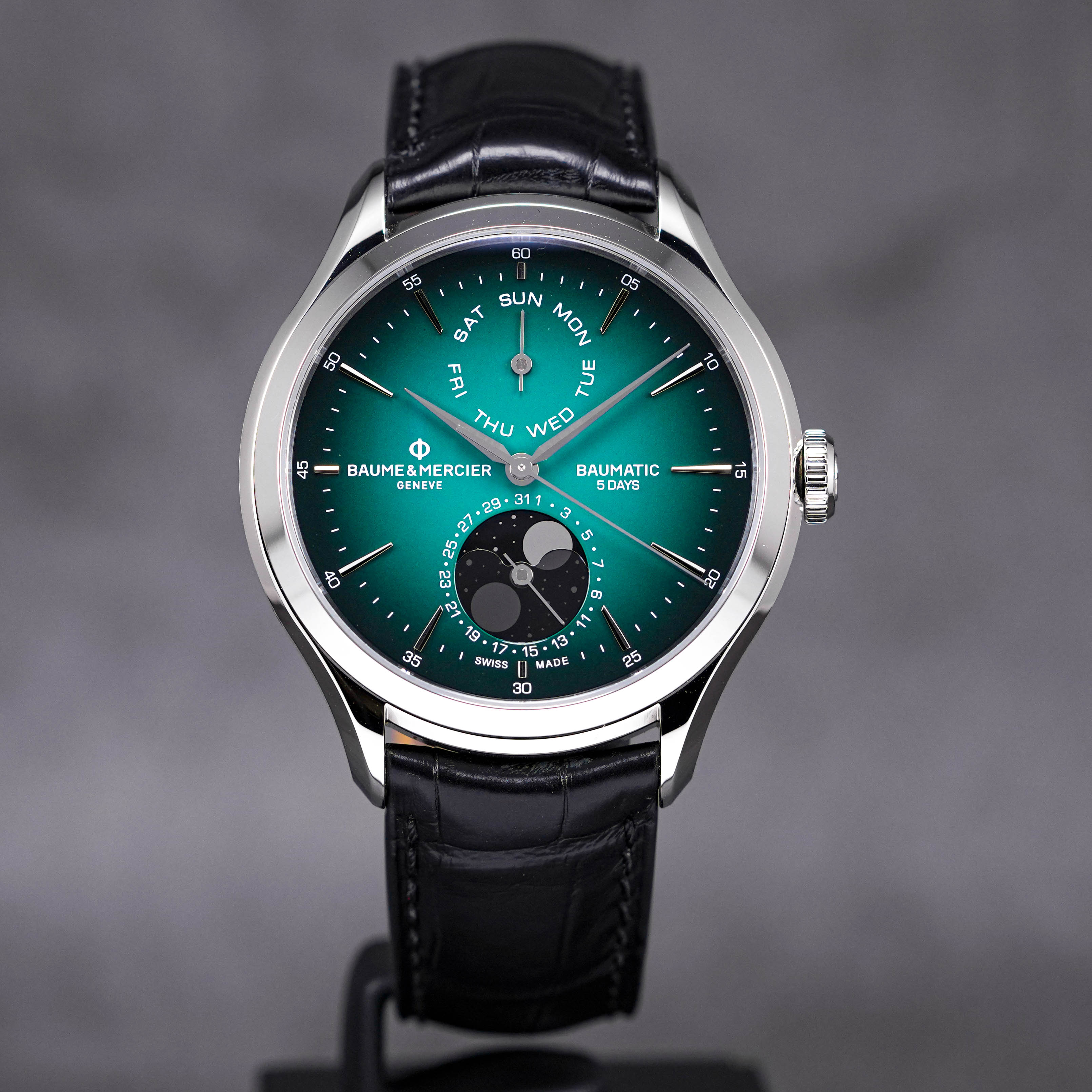 CLIFTON 10654 MOONPHASE GREEN DIAL (2023)