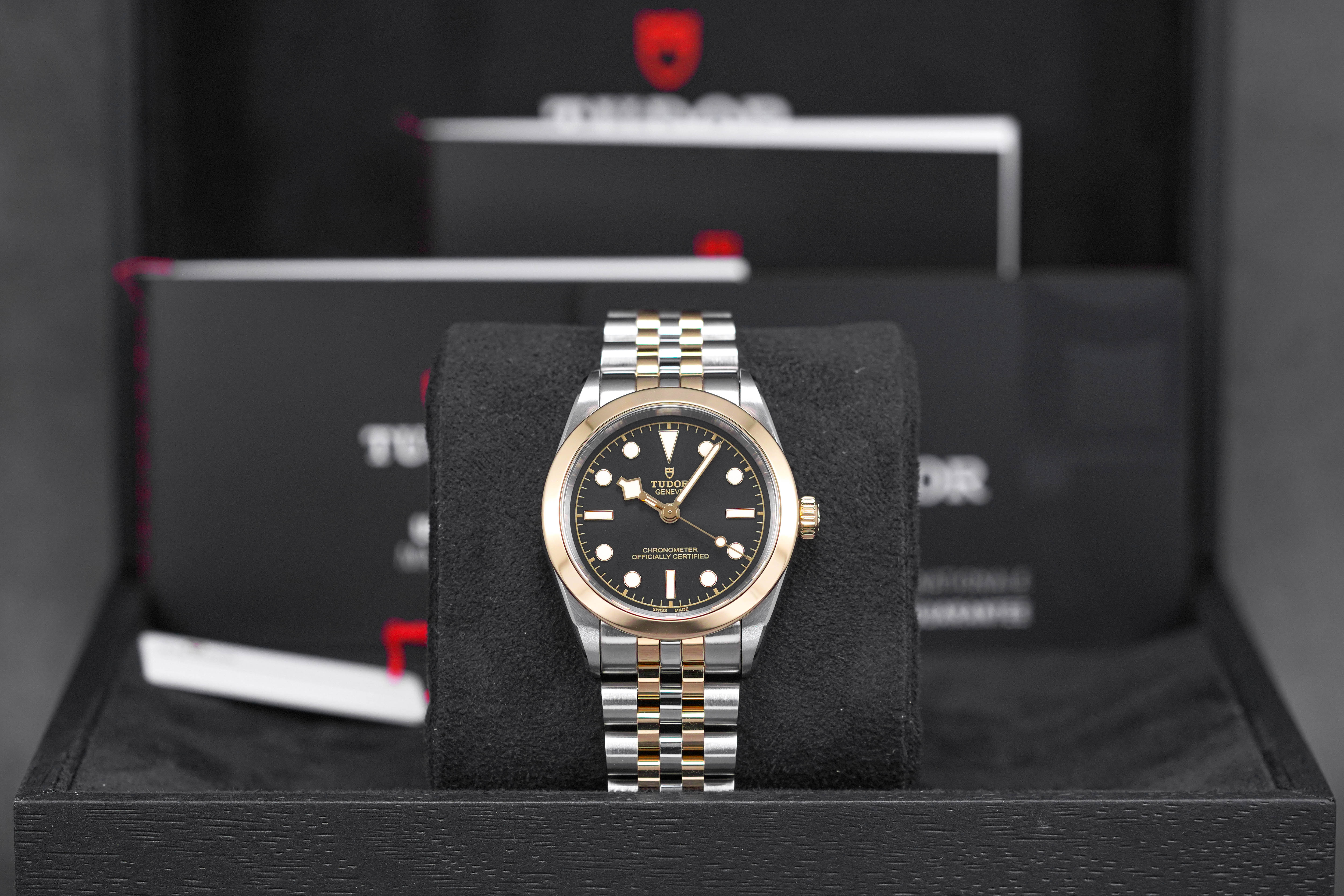 BLACKBAY 31 TWOTONE YELLOWGOLD BLACK DIAL (2023)