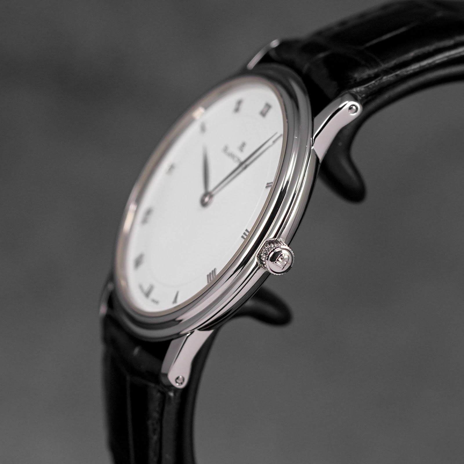 VILLERET ULTRA SLIM WHITE ROMAN DIAL (WATCH ONLY)