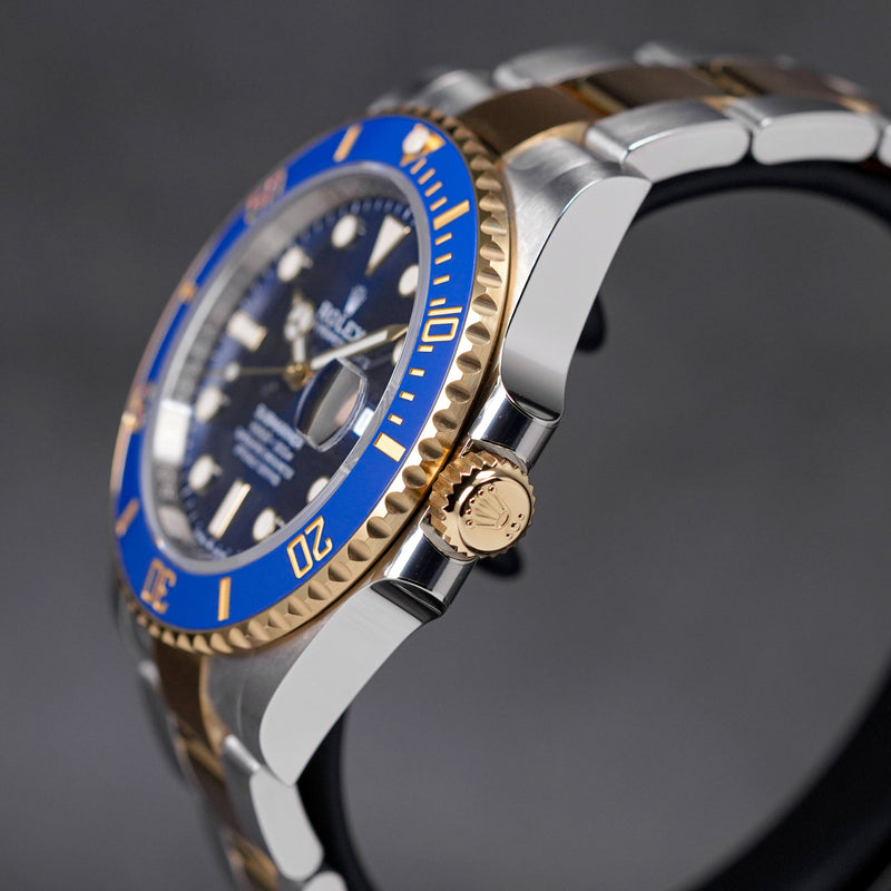 SUBMARINER DATE 41MM TWOTONE YELLOWGOLD BLUE DIAL (2024)