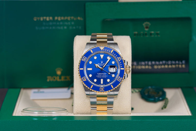 SUBMARINER DATE 41MM TWOTONE YELLOWGOLD BLUE DIAL (2024)