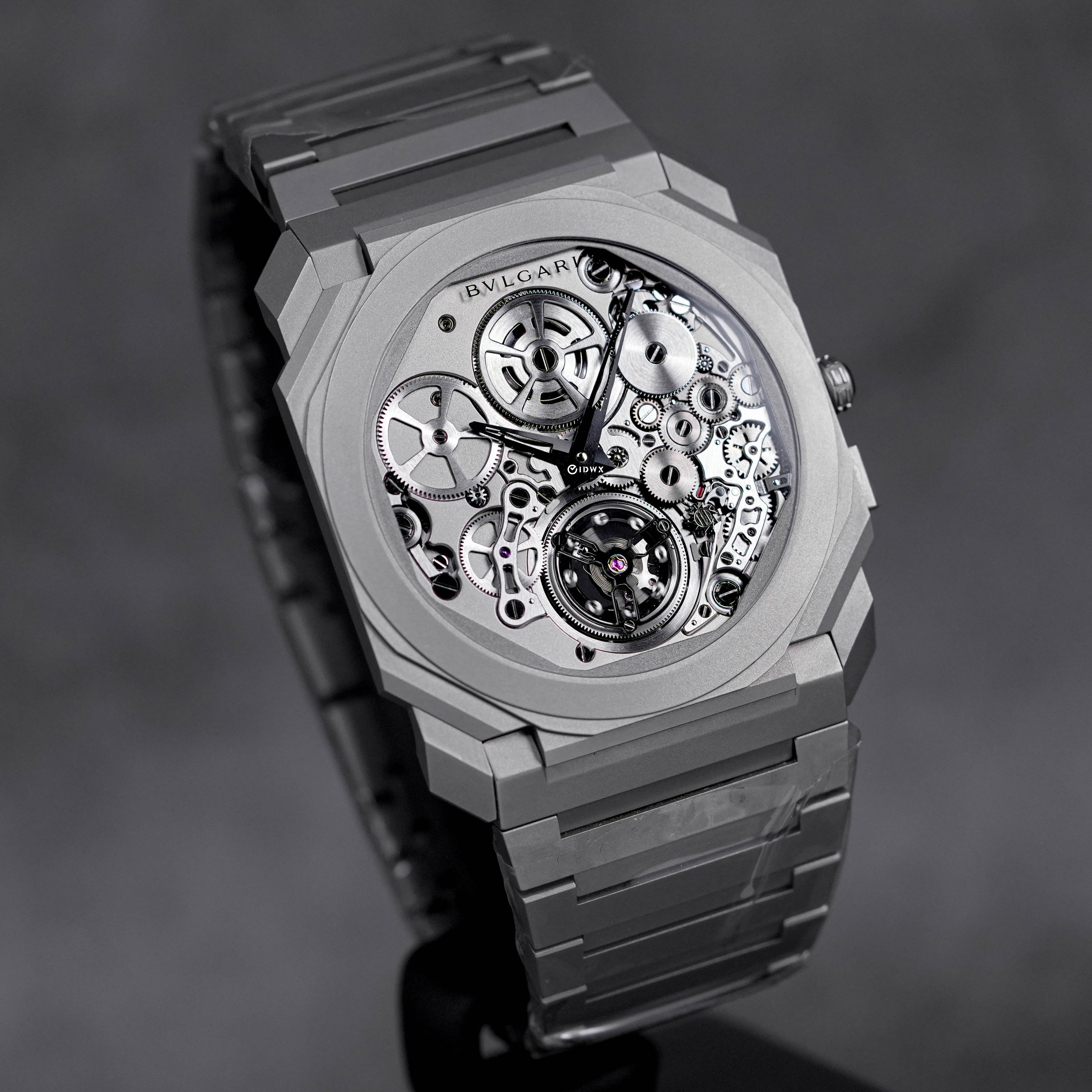 OCTO FINISSIMO TOURBILLON ULTRA THIN TITANIUM GREY SKELETON DIAL LIMITED EDITION (2022)