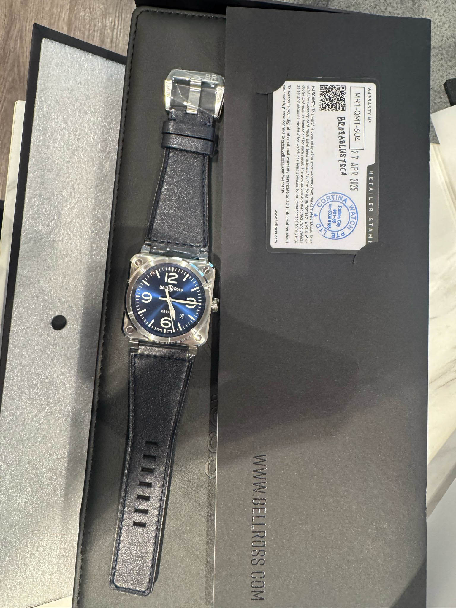 BR-03 STEEL BLUE DIAL (2025)