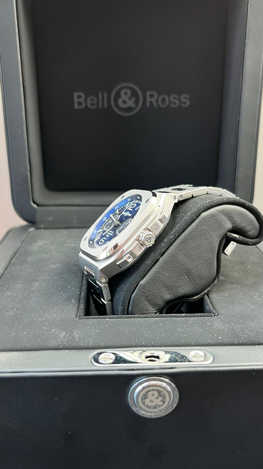 BR 05 42MM BLUE CHRONO STEEL (2024)