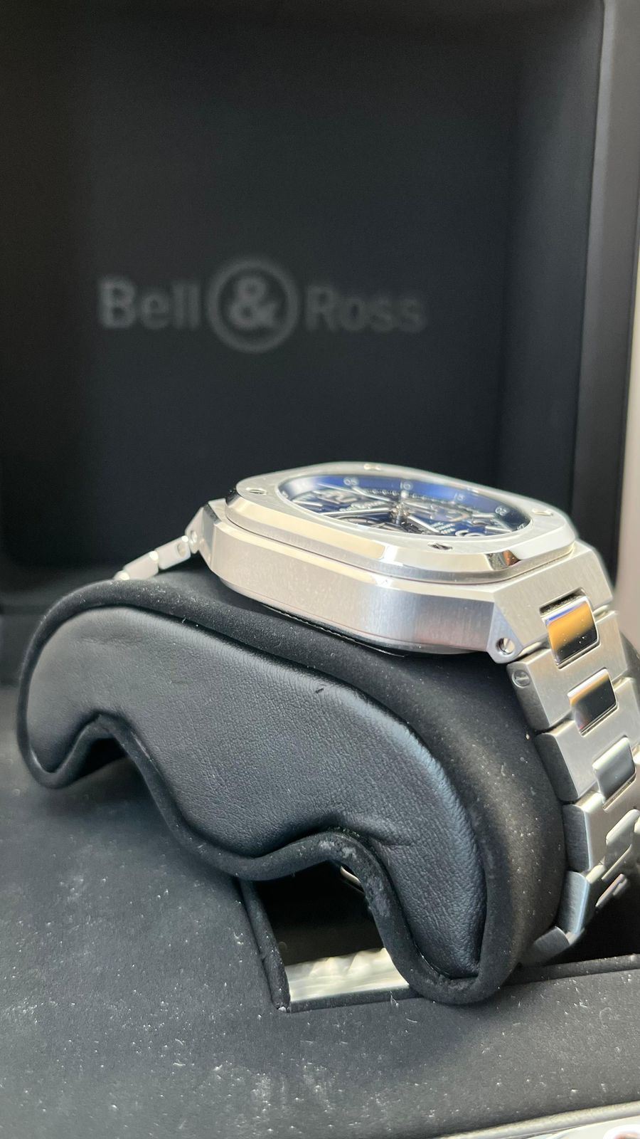 BR 05 42MM BLUE CHRONO STEEL (2024)