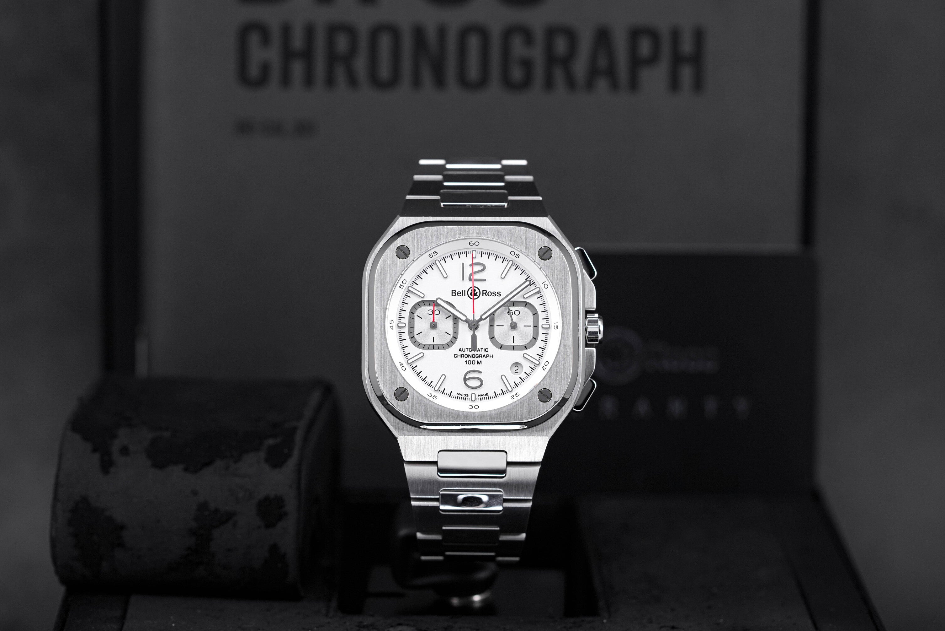 BR 05C STEEL CHRONO WHITE HAWK LIMITED EDITION (2022)