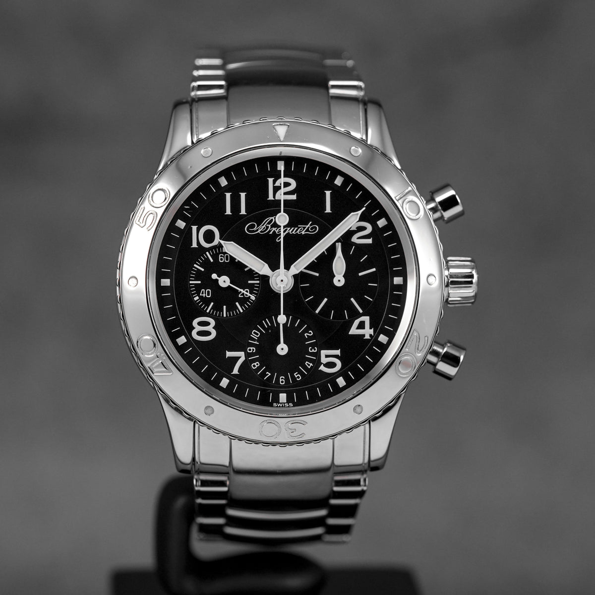 TYPE XX AERONAVALE CHRONOGRAPH BLACK DIAL NO DATE (WATCH ONLY)