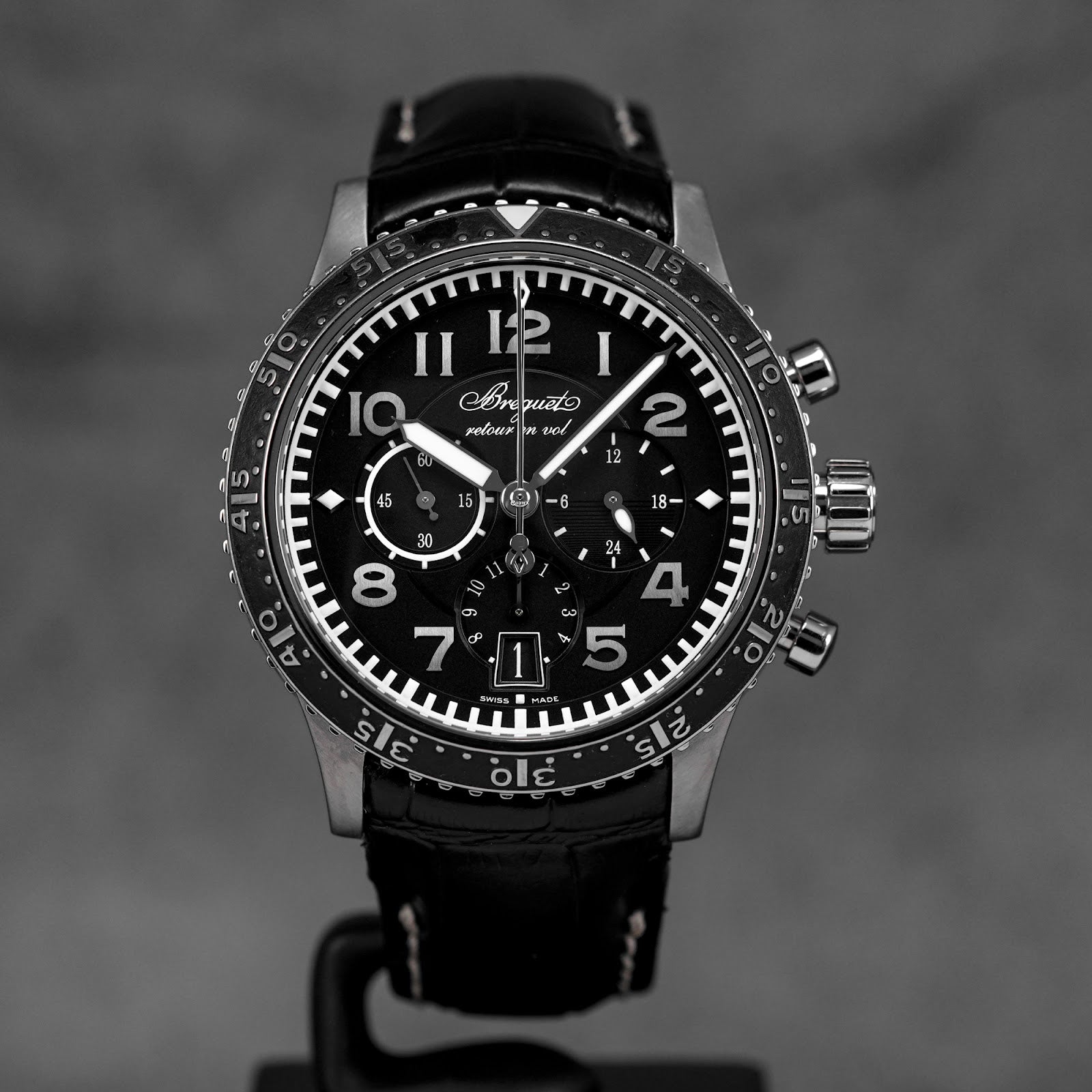 TYPE XXI FLYBACK CHRONOGRAPH TITANIUM BLACK DIAL (WATCH ONLY)