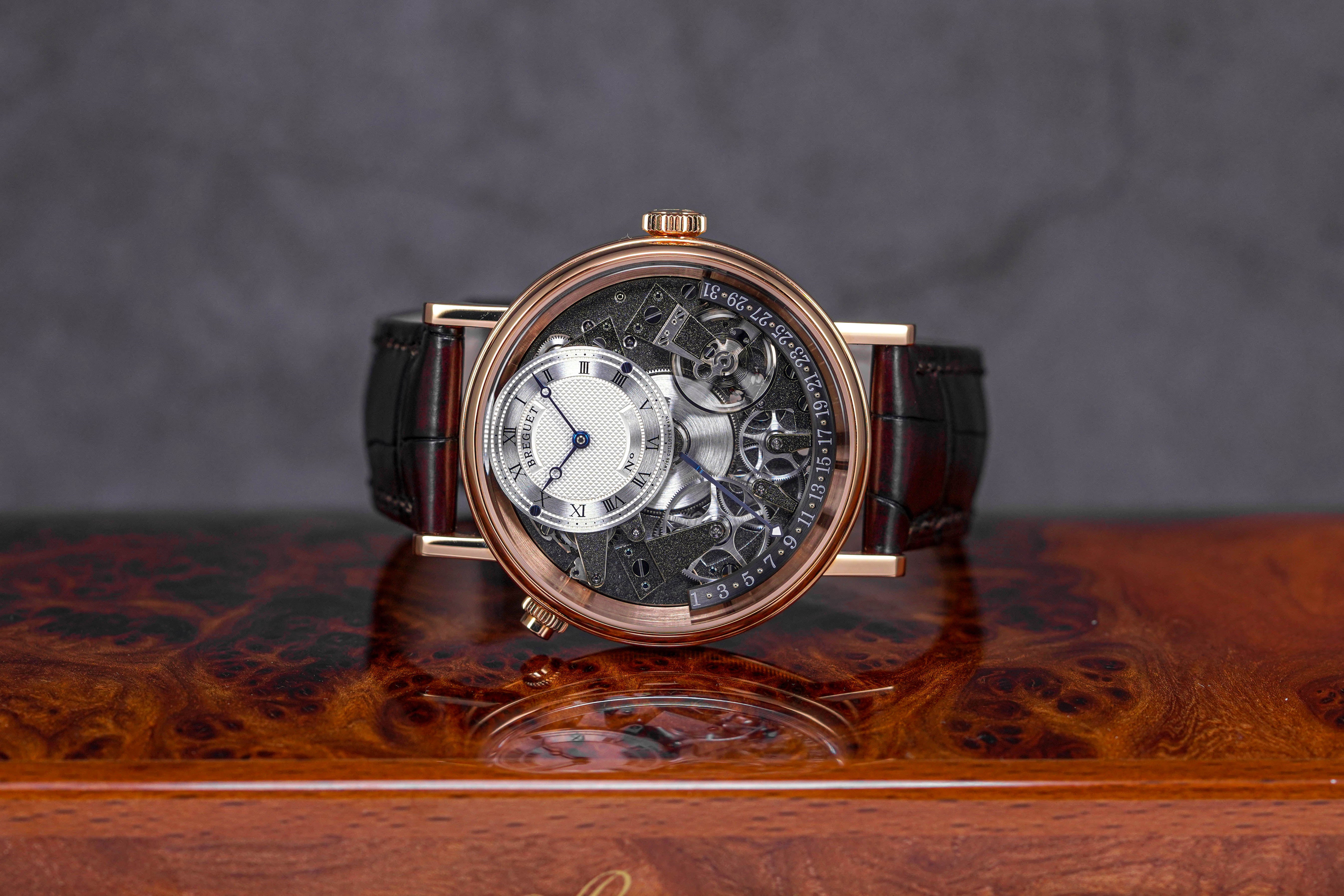 TRADITION QUANTIEME RETROGATE 7597 ROSEGOLD ANTHRACITE DIAL (2023)