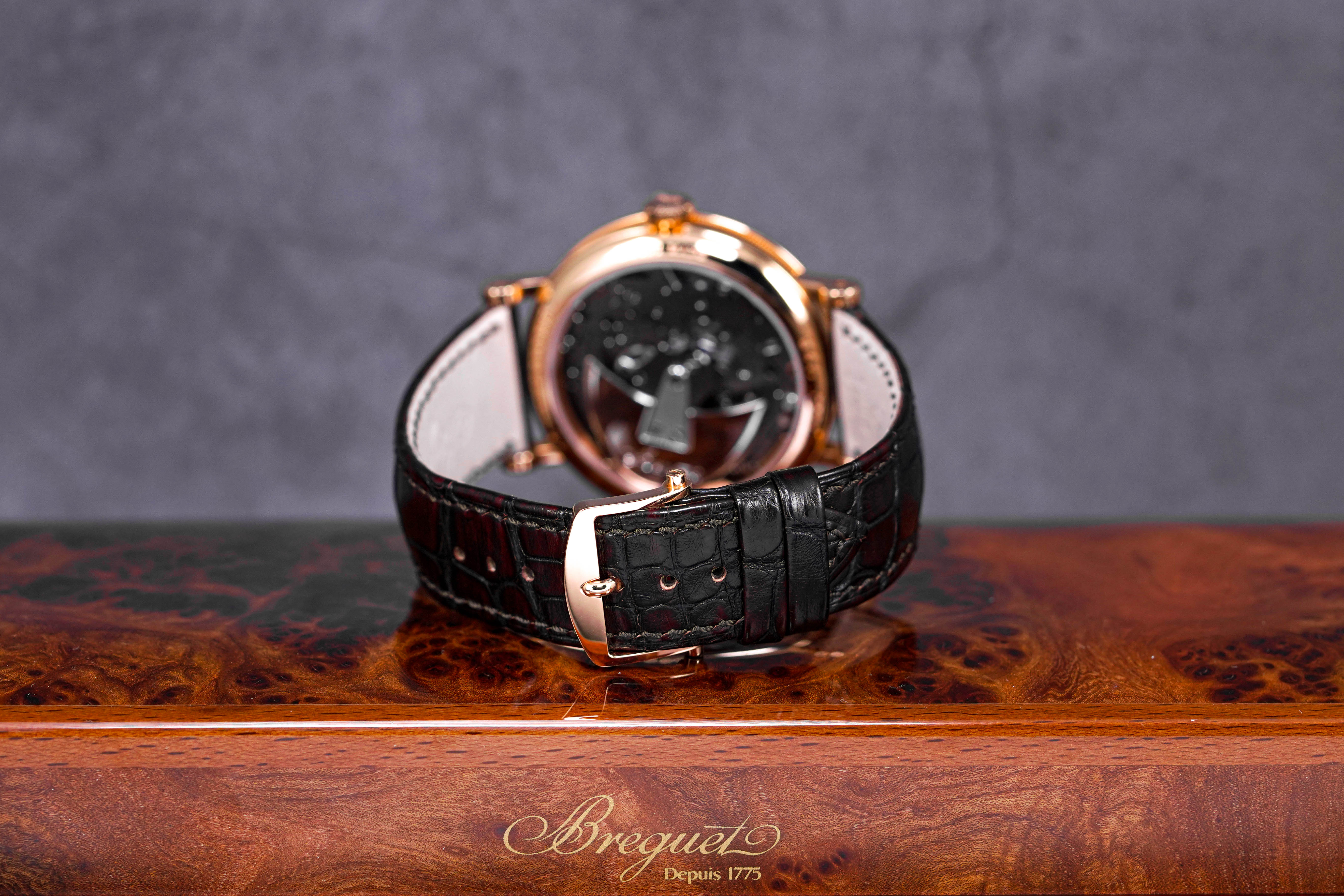 TRADITION QUANTIEME RETROGATE 7597 ROSEGOLD ANTHRACITE DIAL (2023)