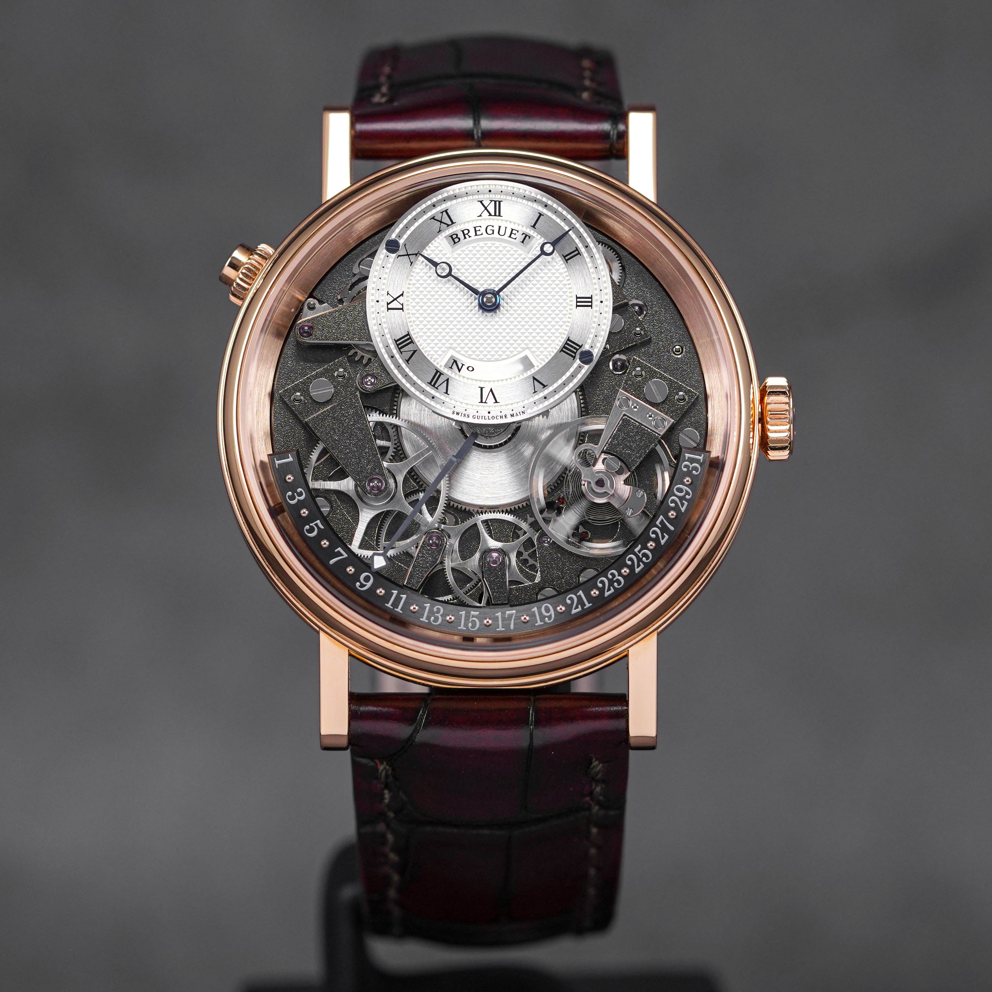 BREGUET TRADITION QUANTIEME RETROGATE 7597 ROSEGOLD ANTHRACITE