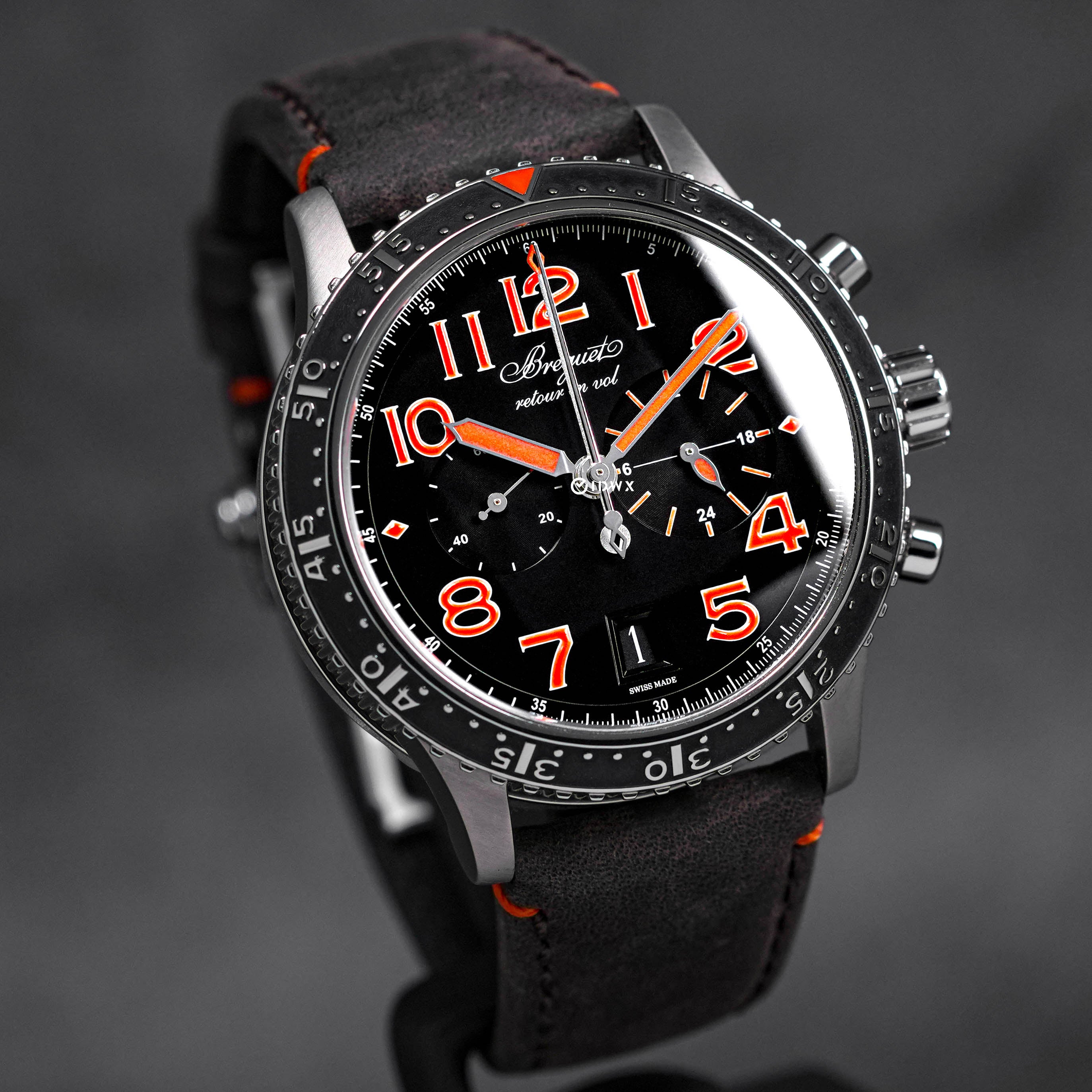 TYPE XXI FLYBACK CHRONOGRAPH TITANIUM BLACK DIAL LIMITED EDITION (2021)