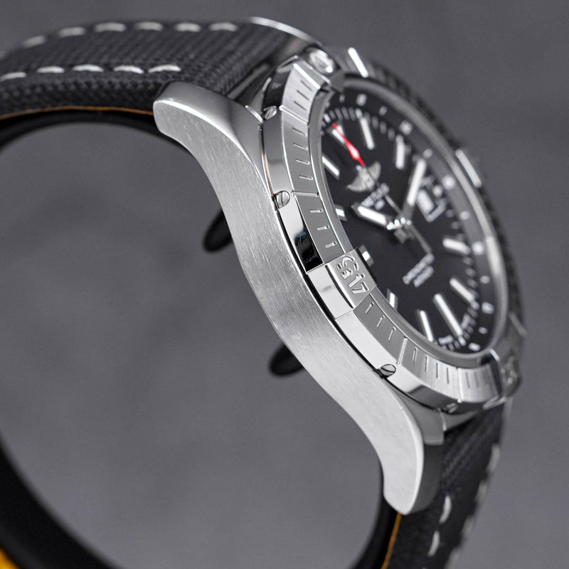 AVENGER AUTOMATIC 43MM STEEL BLACK DIAL (2022)