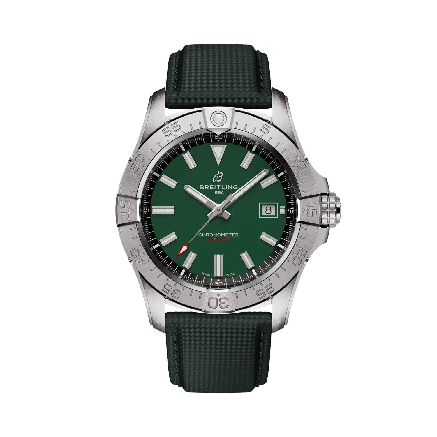AVENGER 42 GREEN DIAL NATO STRAP (2026)