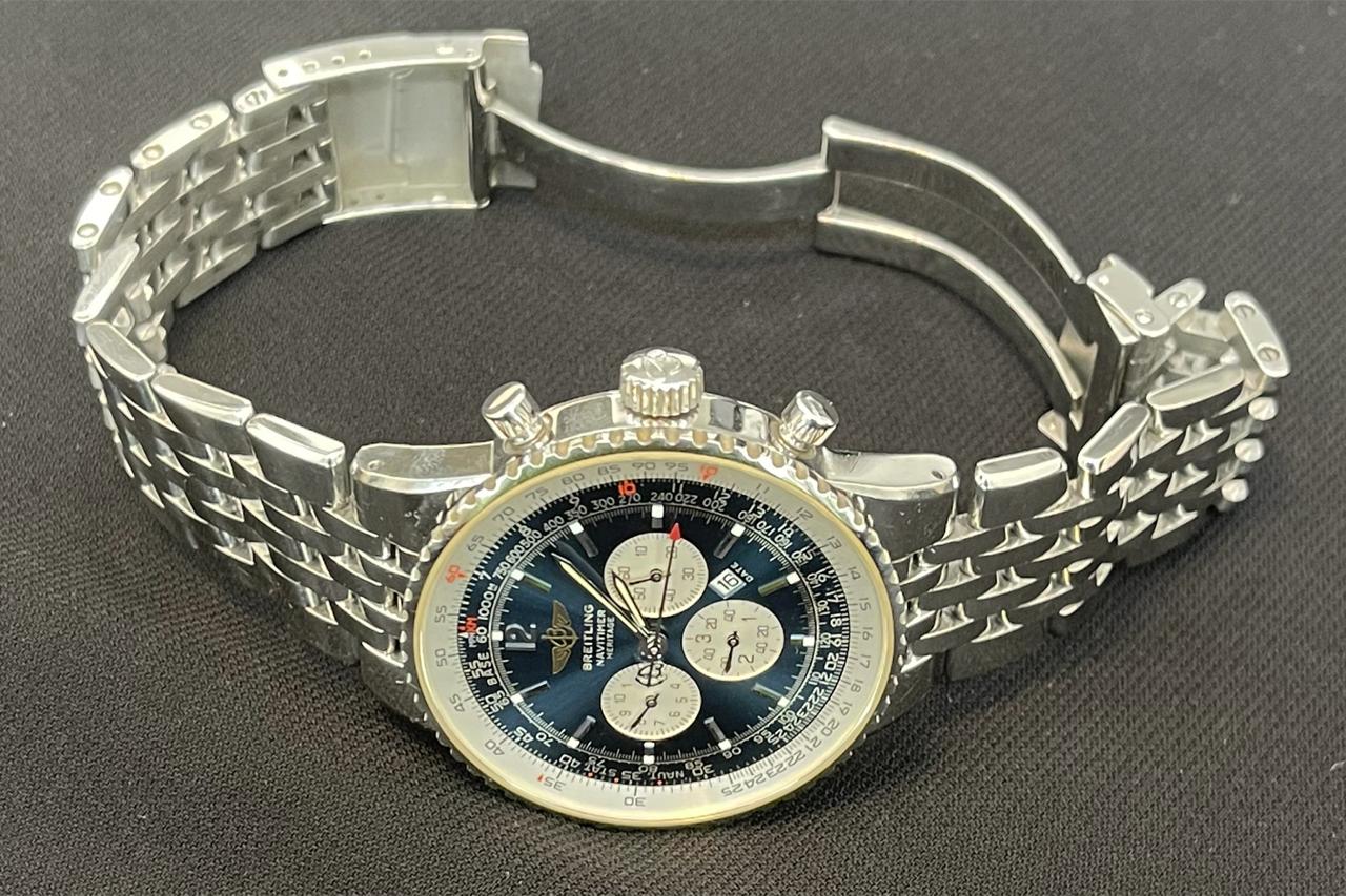 NAVITIMER HERITAGE 43MM BLUE DIAL (2002)