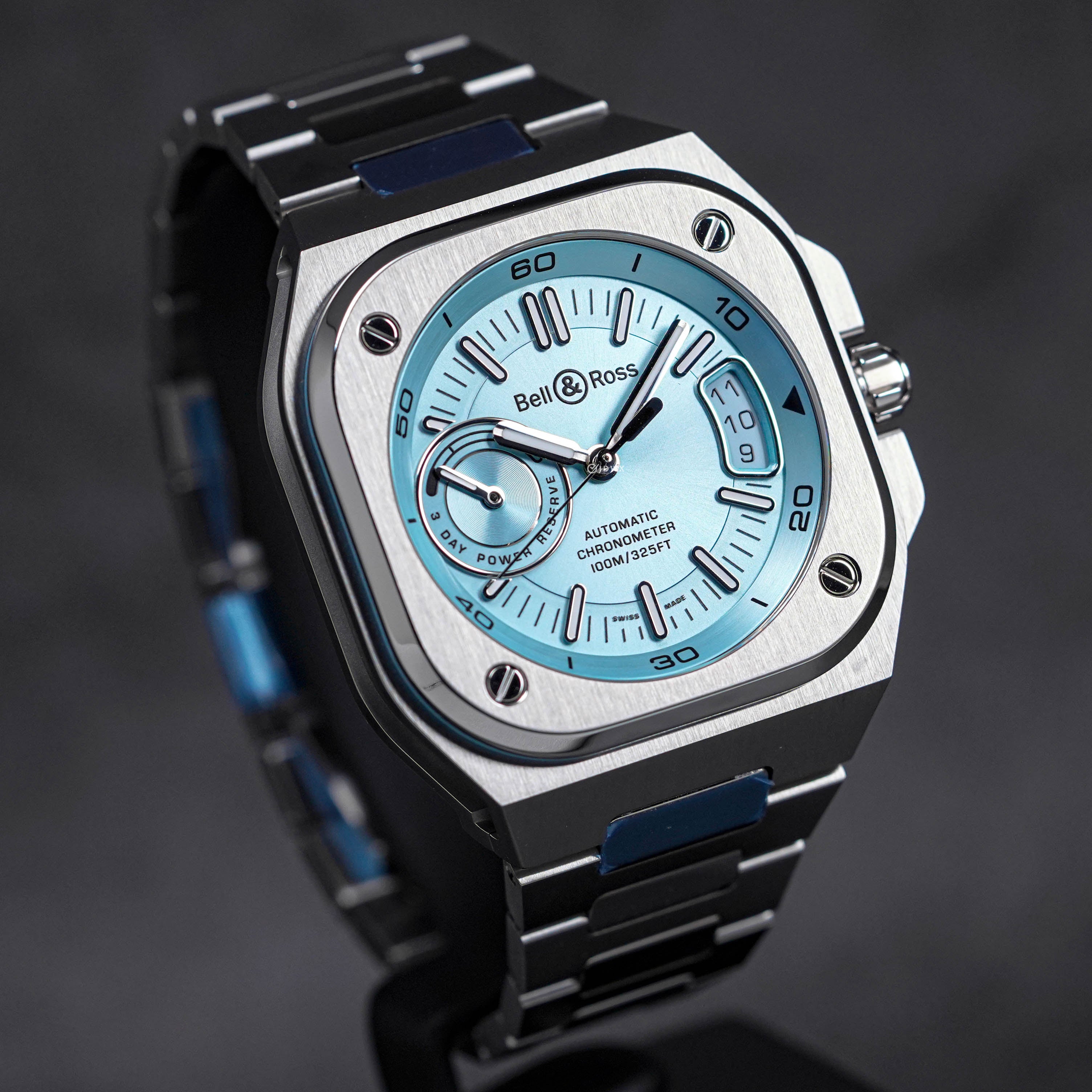 BR-X5 41MM ICE BLUE STEEL (2023)