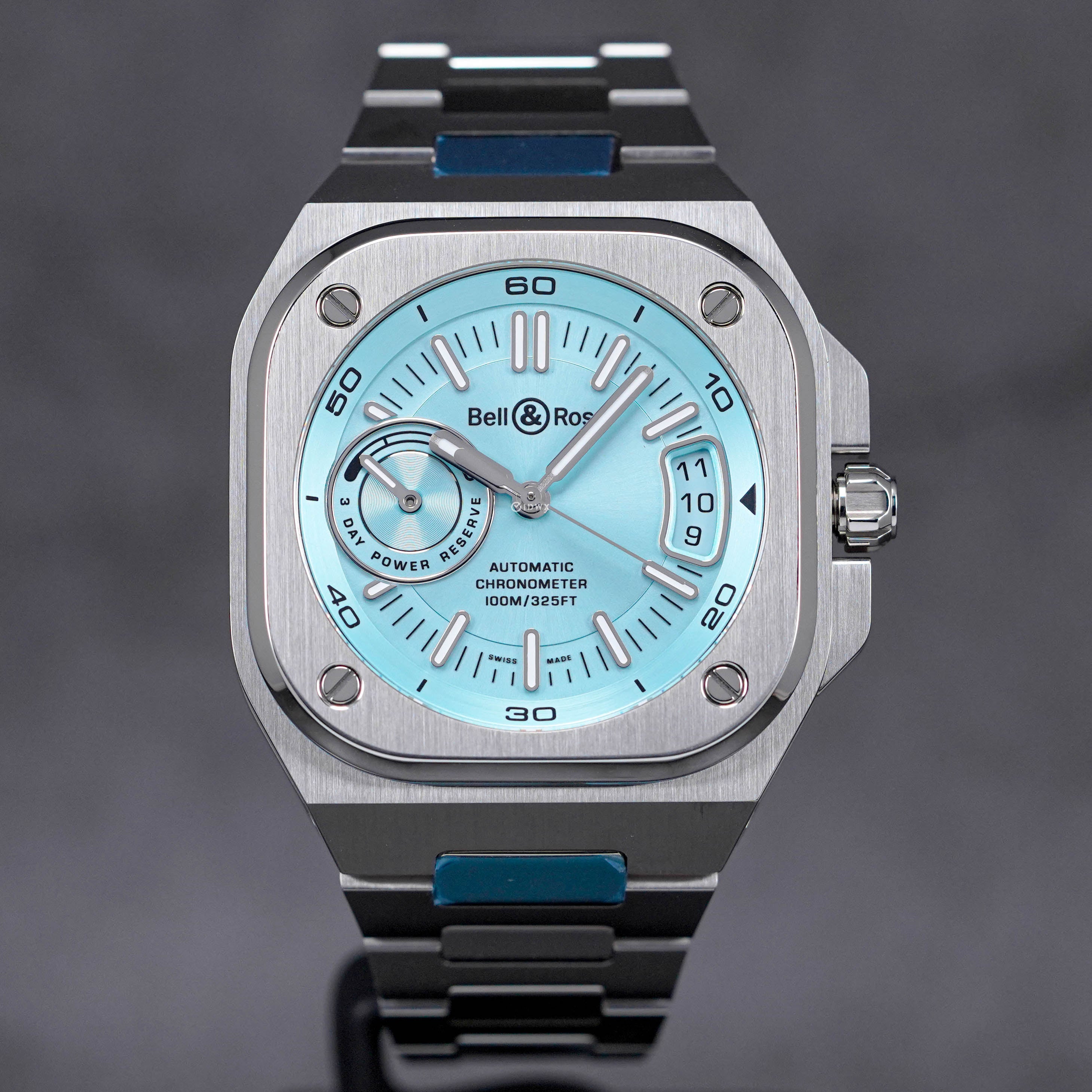 BR-X5 41MM ICE BLUE STEEL (2023)