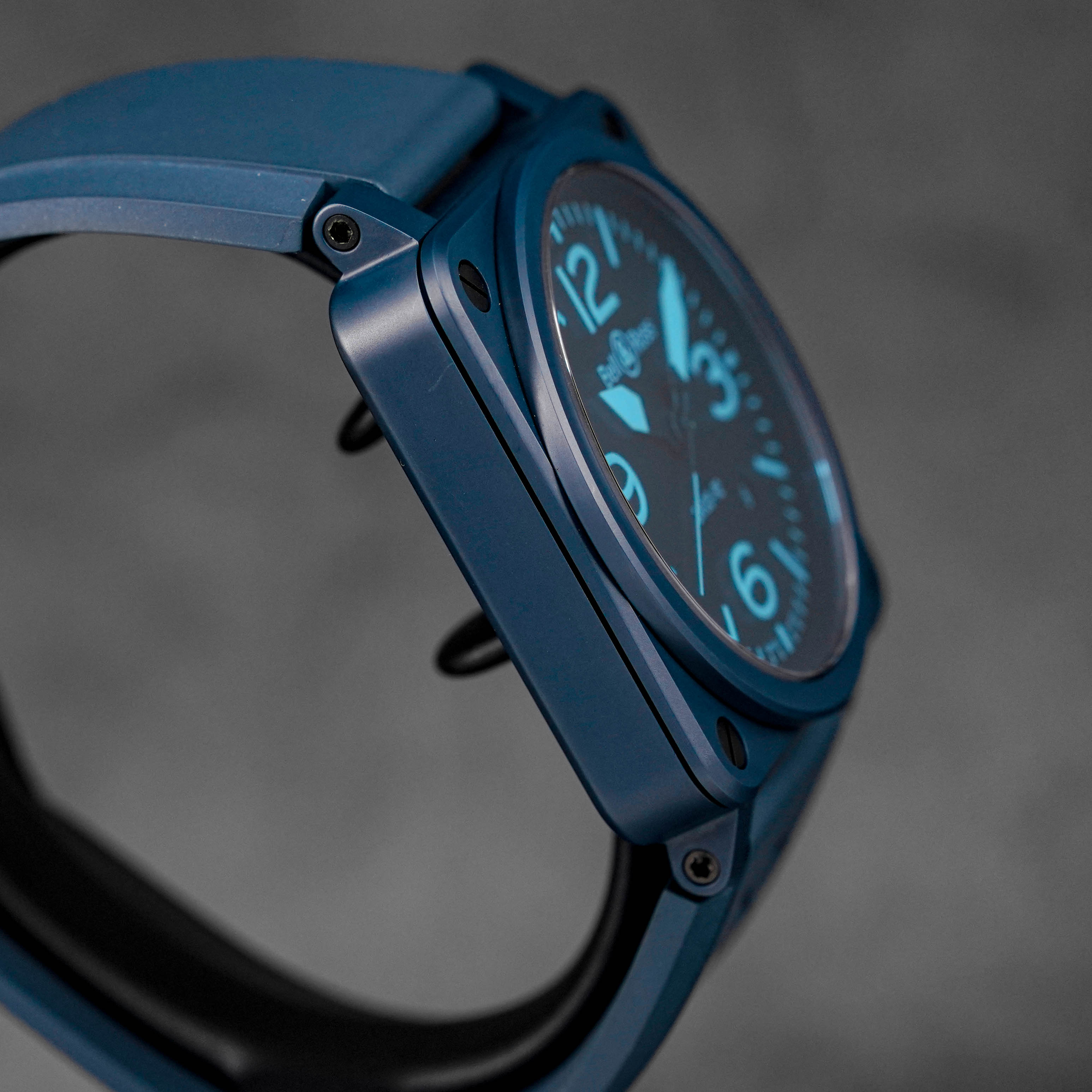 BR03-92 BLUE CERAMIC BLACK DIAL (2013)