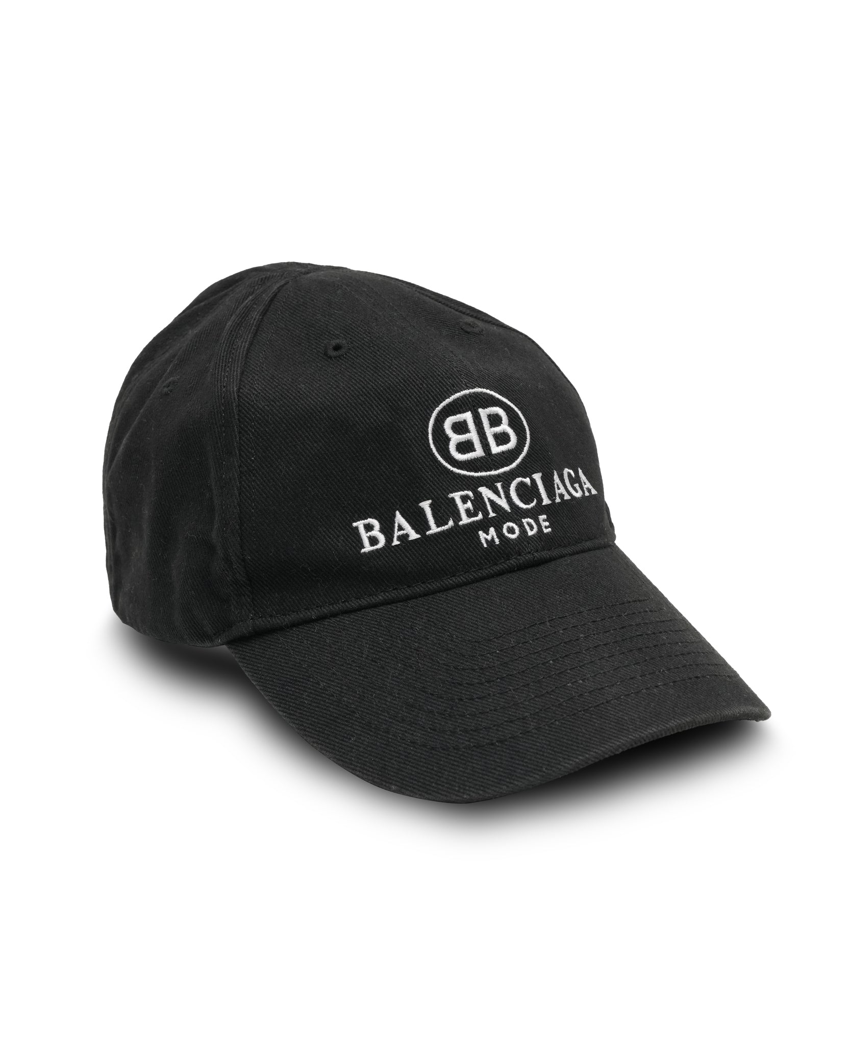 Balenciaga Logo Cap Black