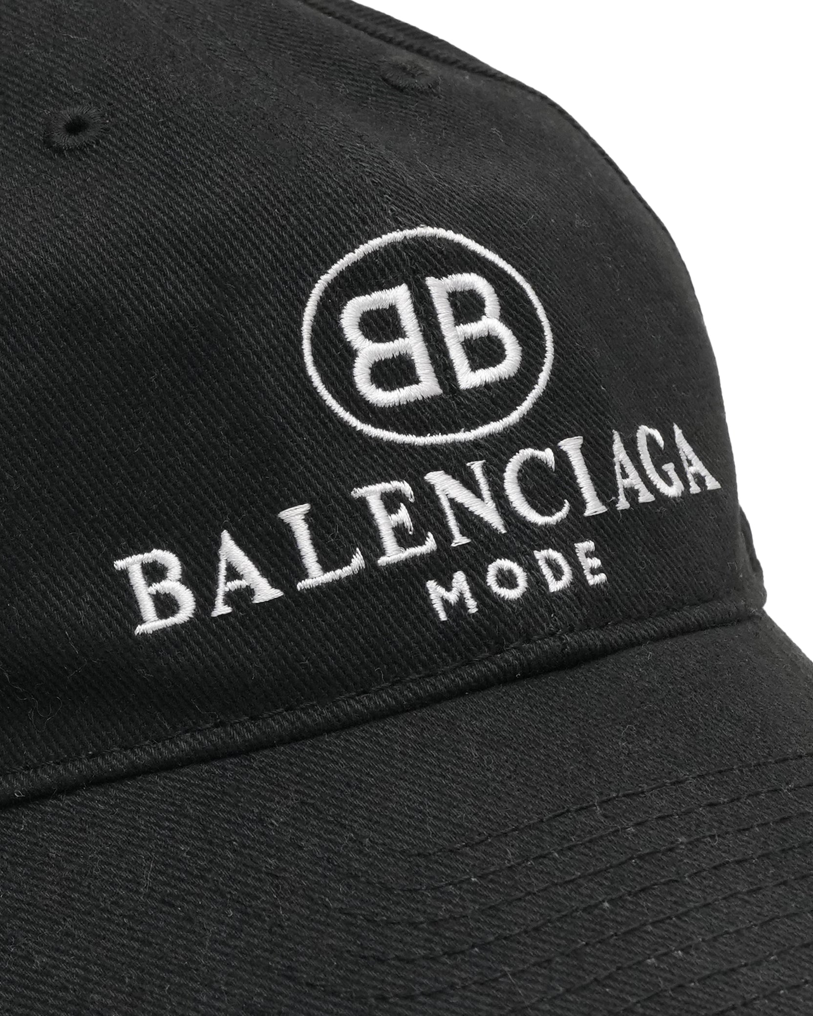 Balenciaga Logo Cap Black