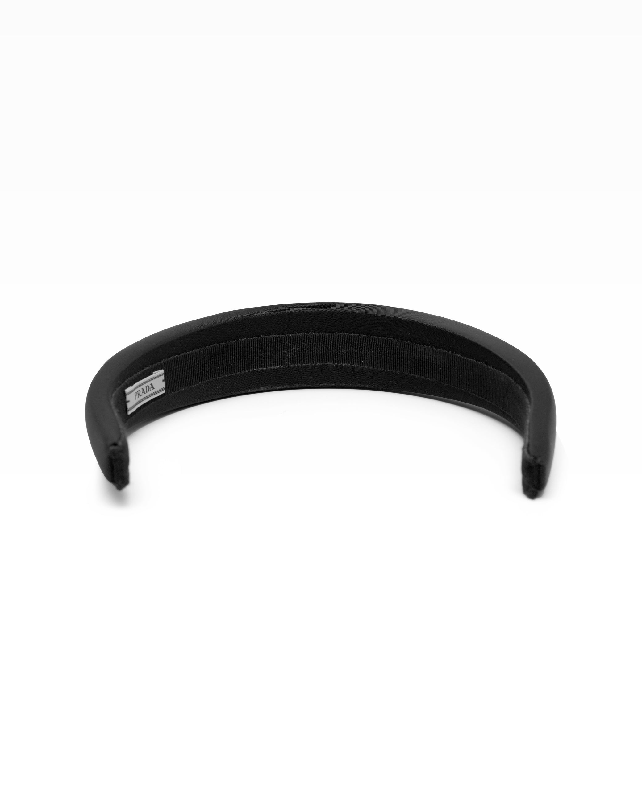 TESSUTO TRIANGLE LOGO HEADBAND BLACK