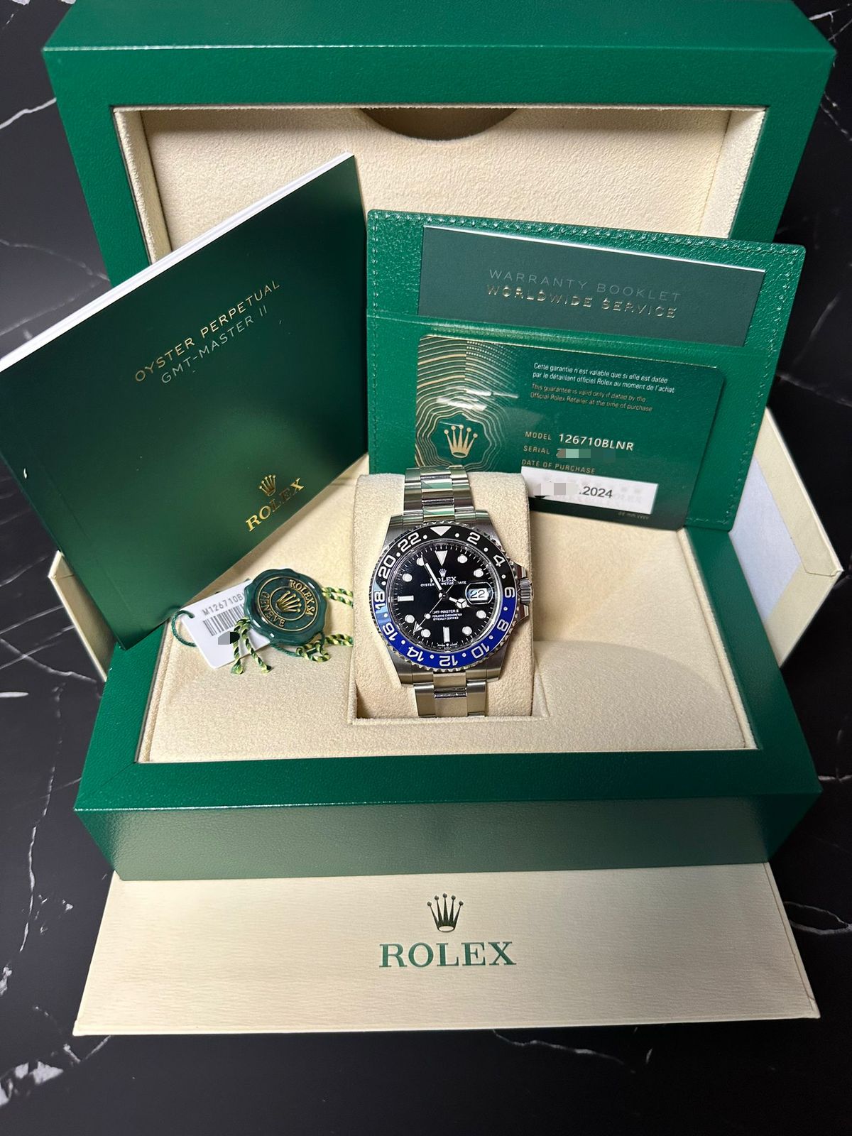 GMT MASTER-II BATMAN (2024)