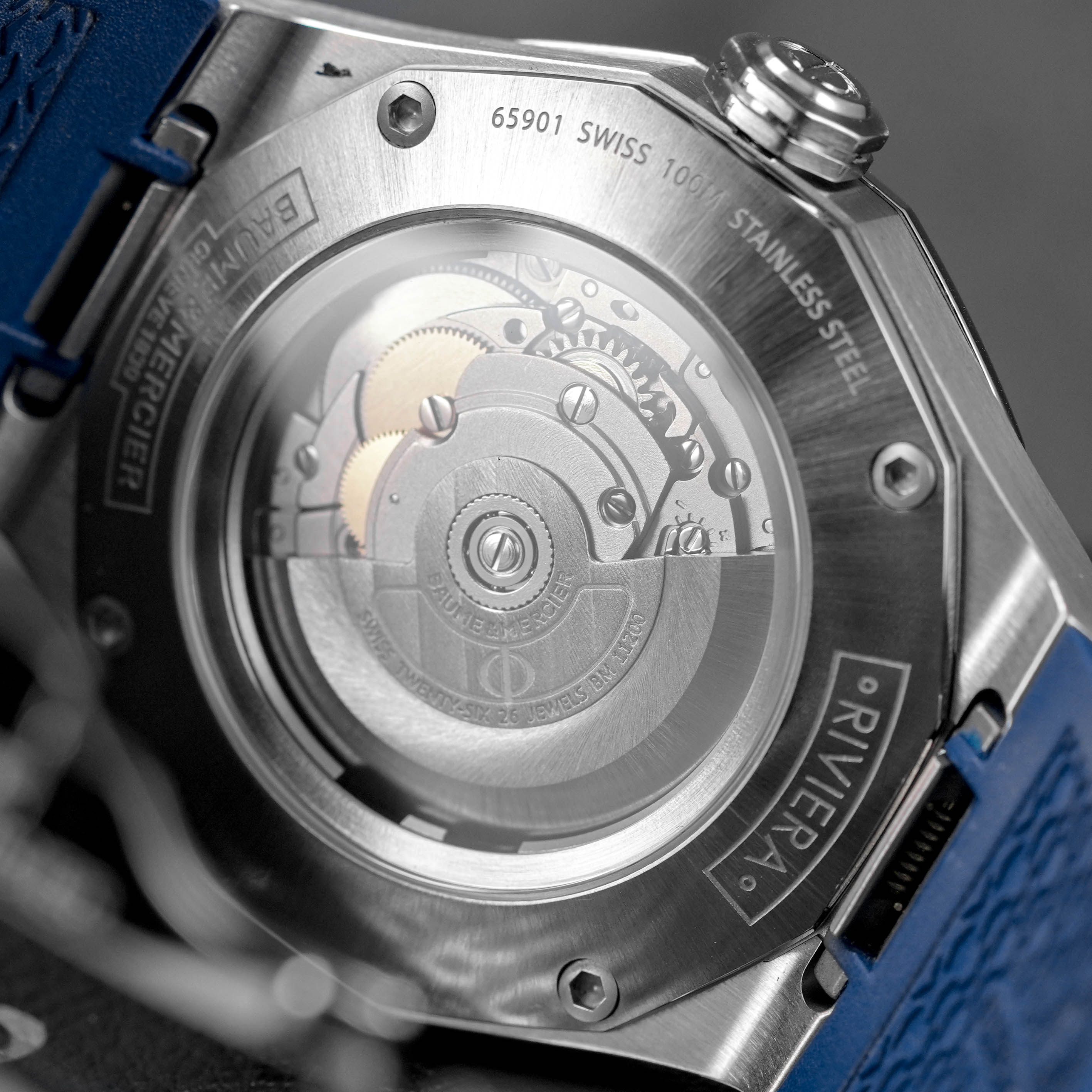Harga Baume Mercier Riviera 10619 Blue