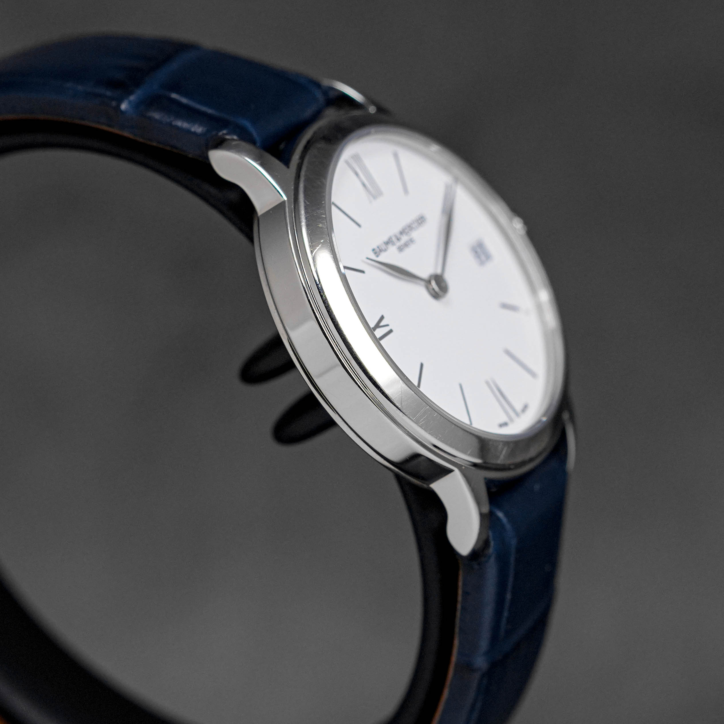 CLASSIMA 10353 WHITE DIAL BLUE LEATHER STRAP (2022)