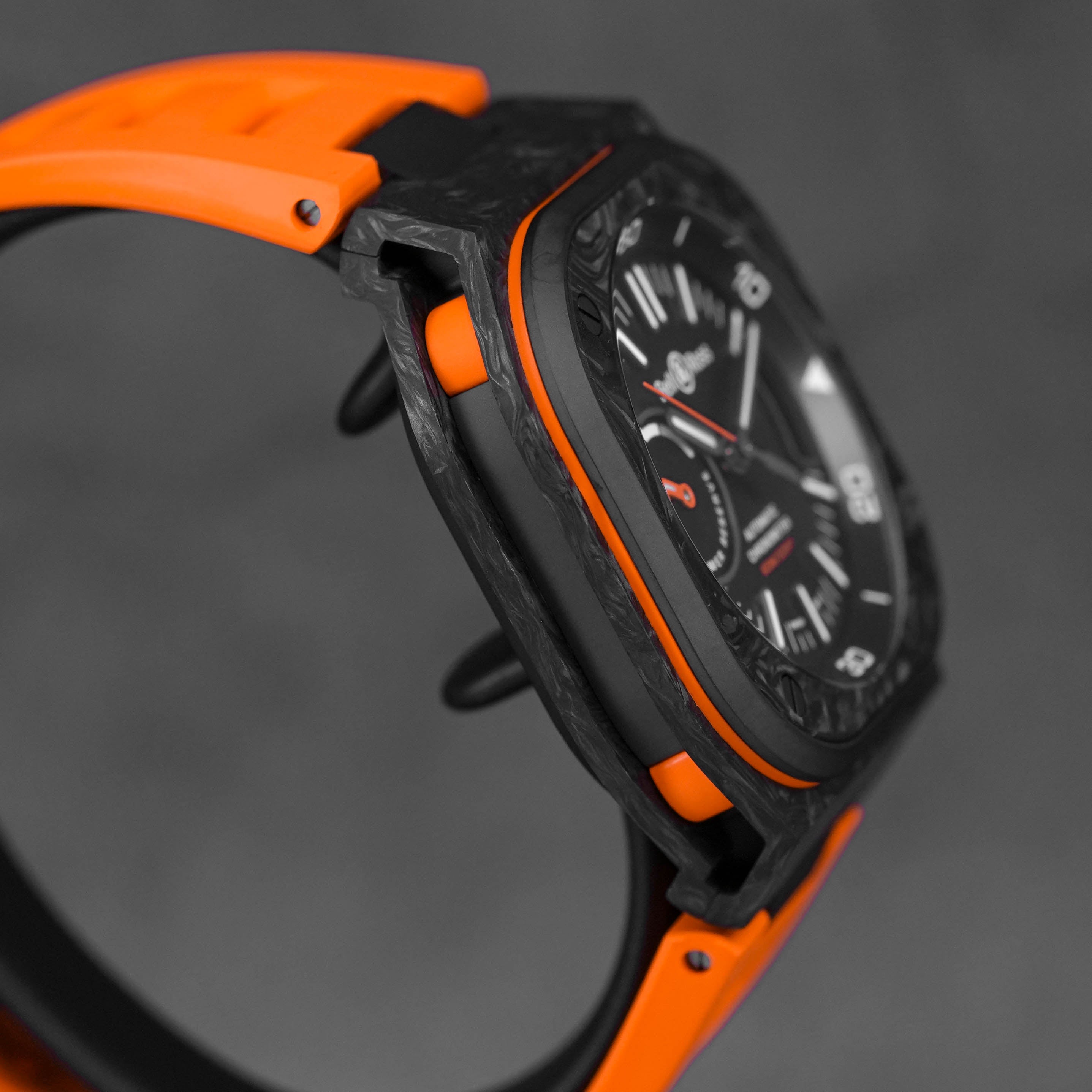 BR-X5 41MM BLACK CARBON ORANGE RUBBER STRAP LIMITED EDITION (2023)