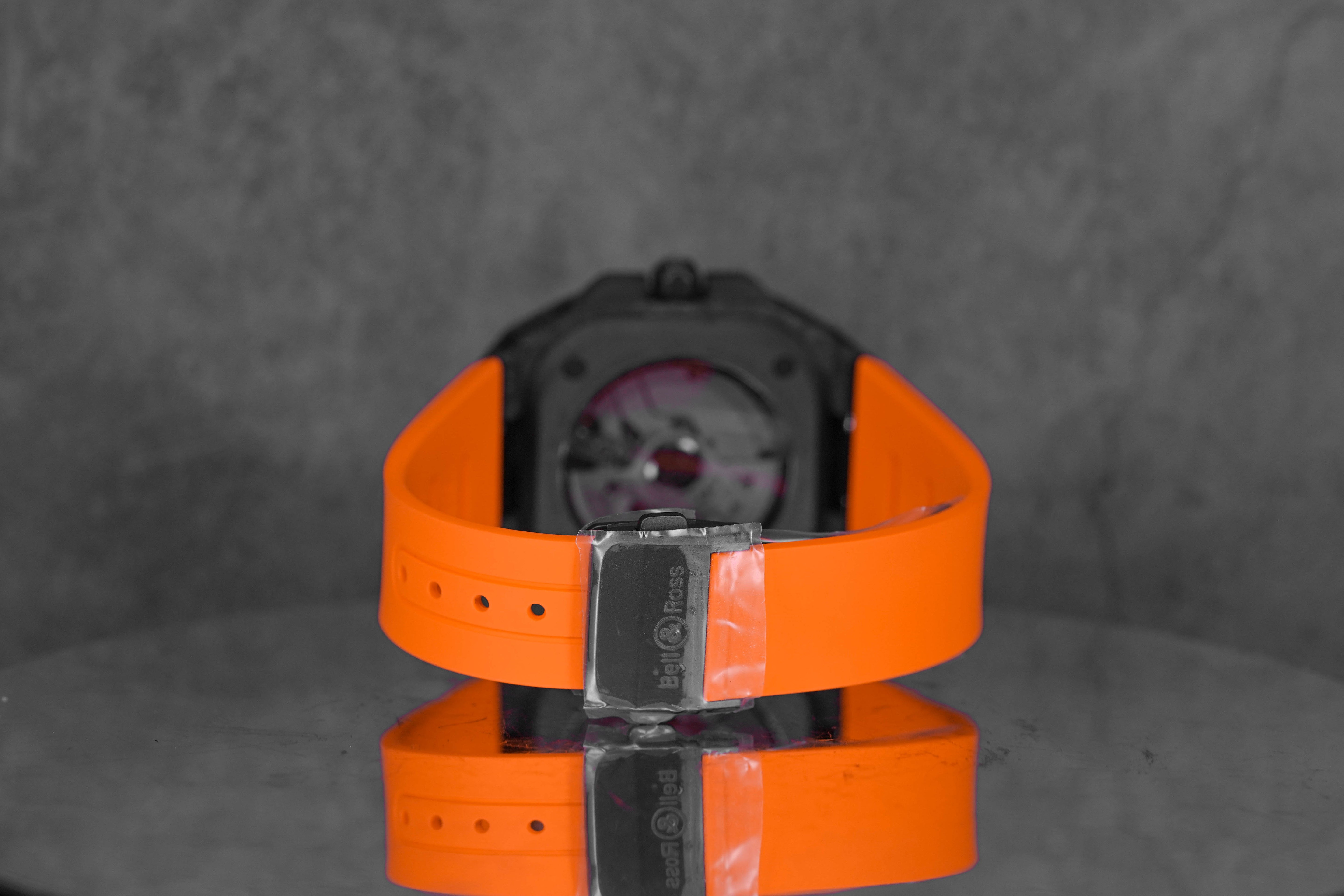 BR-X5 41MM BLACK CARBON ORANGE RUBBER STRAP LIMITED EDITION (2023)