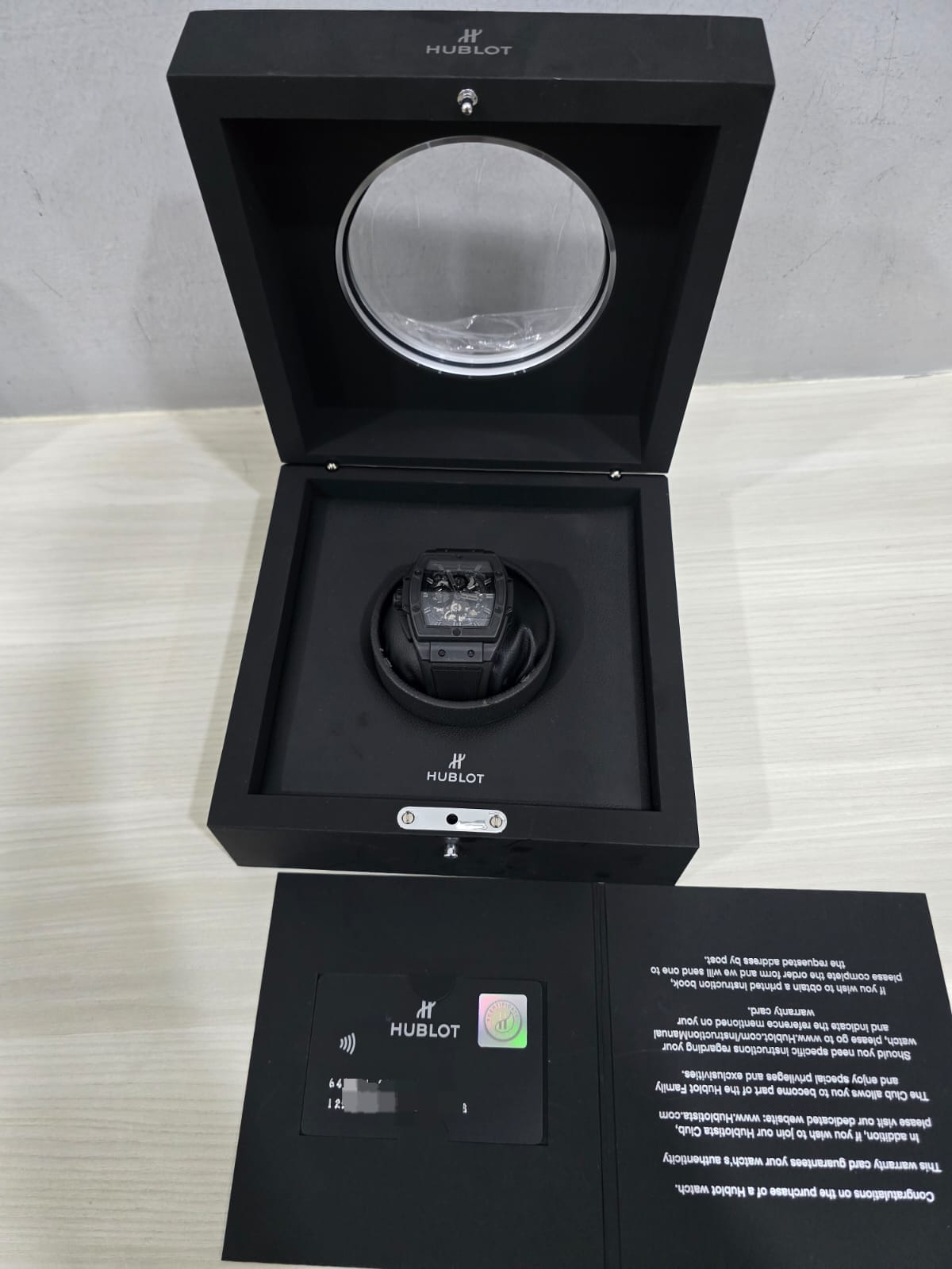 SPIRIT OF BIG BANG 42MM ALL BLACK LIMITED EDITION (2018)