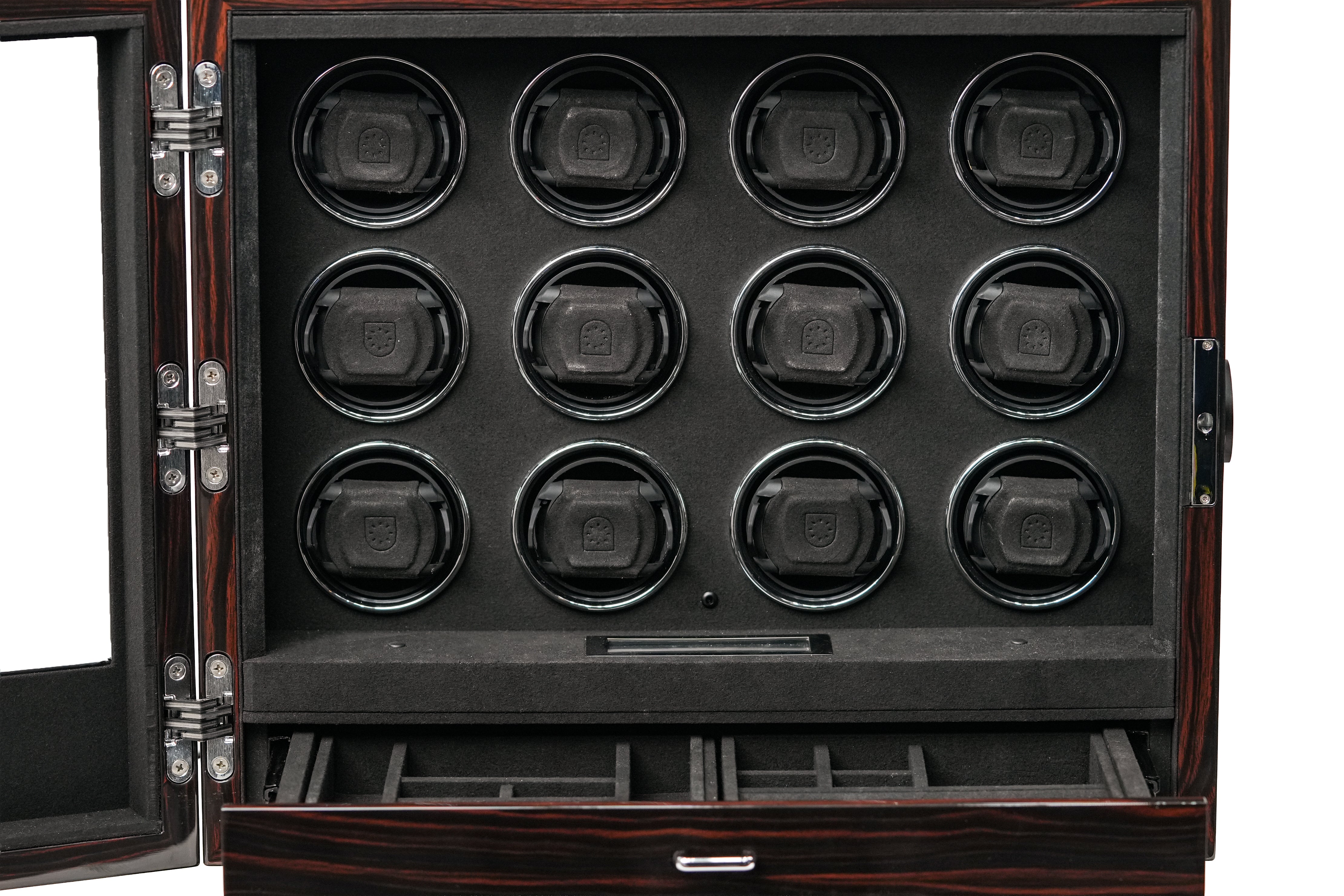 ENIGMA 12 HORIZON FINGERPRINT EBONY WATCH WINDER