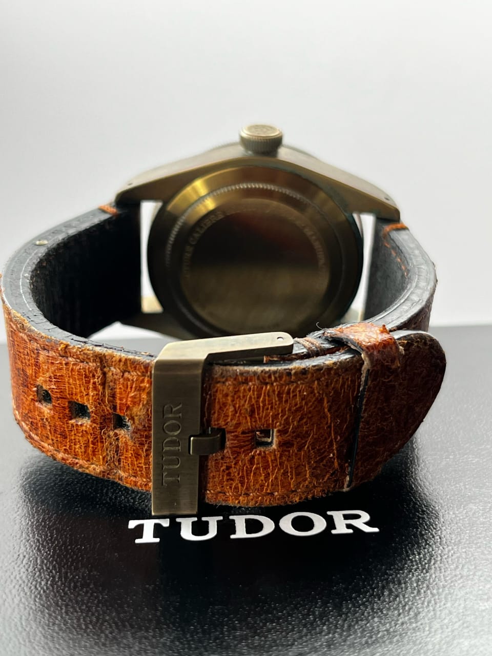 BLACK BAY BRONZE BROWN DIAL LEATHER STRAP (2018)
