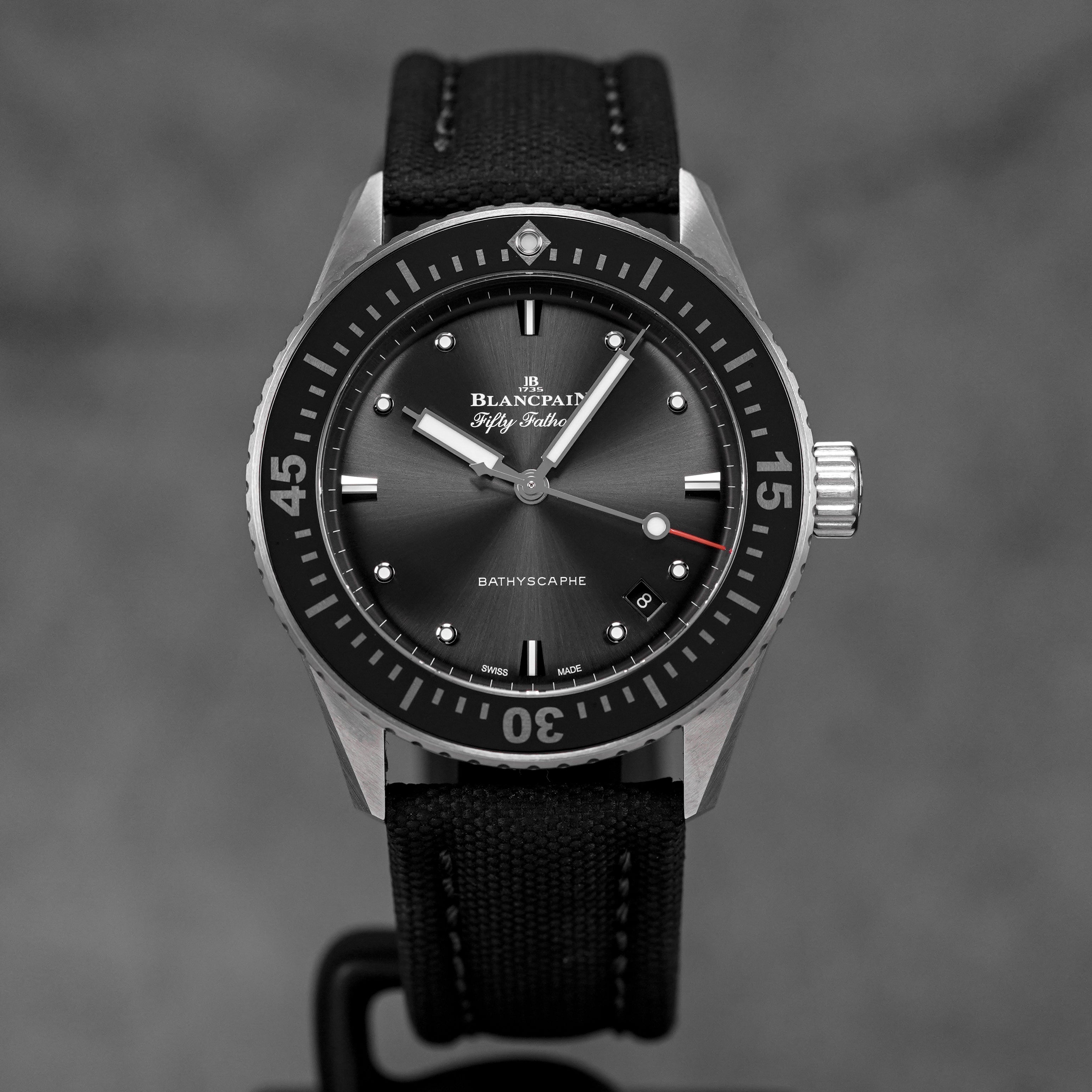 BLANCPAIN FIFTY FATHOMS BATHYSCAPHE 38MM GREY DIAL (2023) IDWX