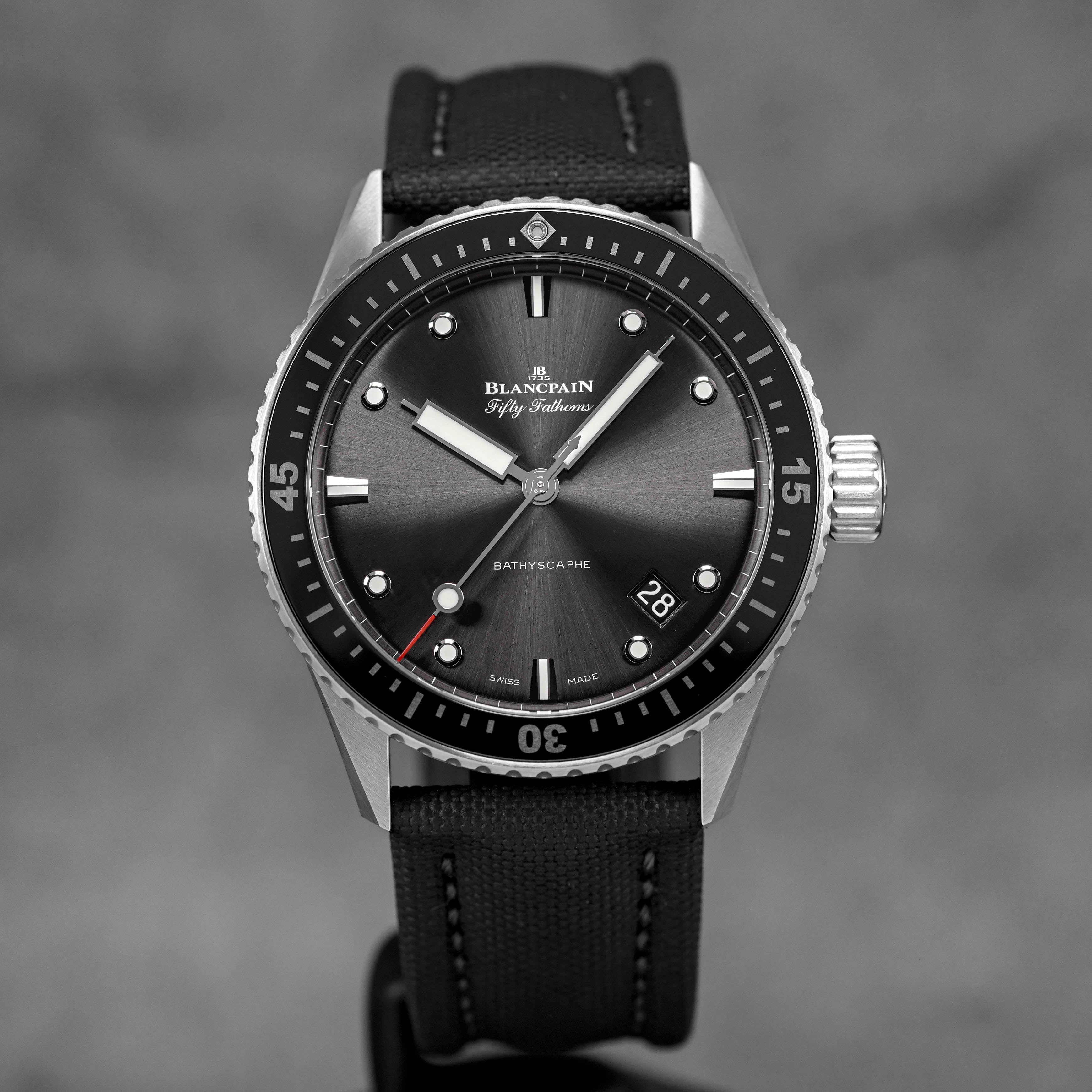 Harga Blancpain Fifty Fathoms Bathyscaphe Grey