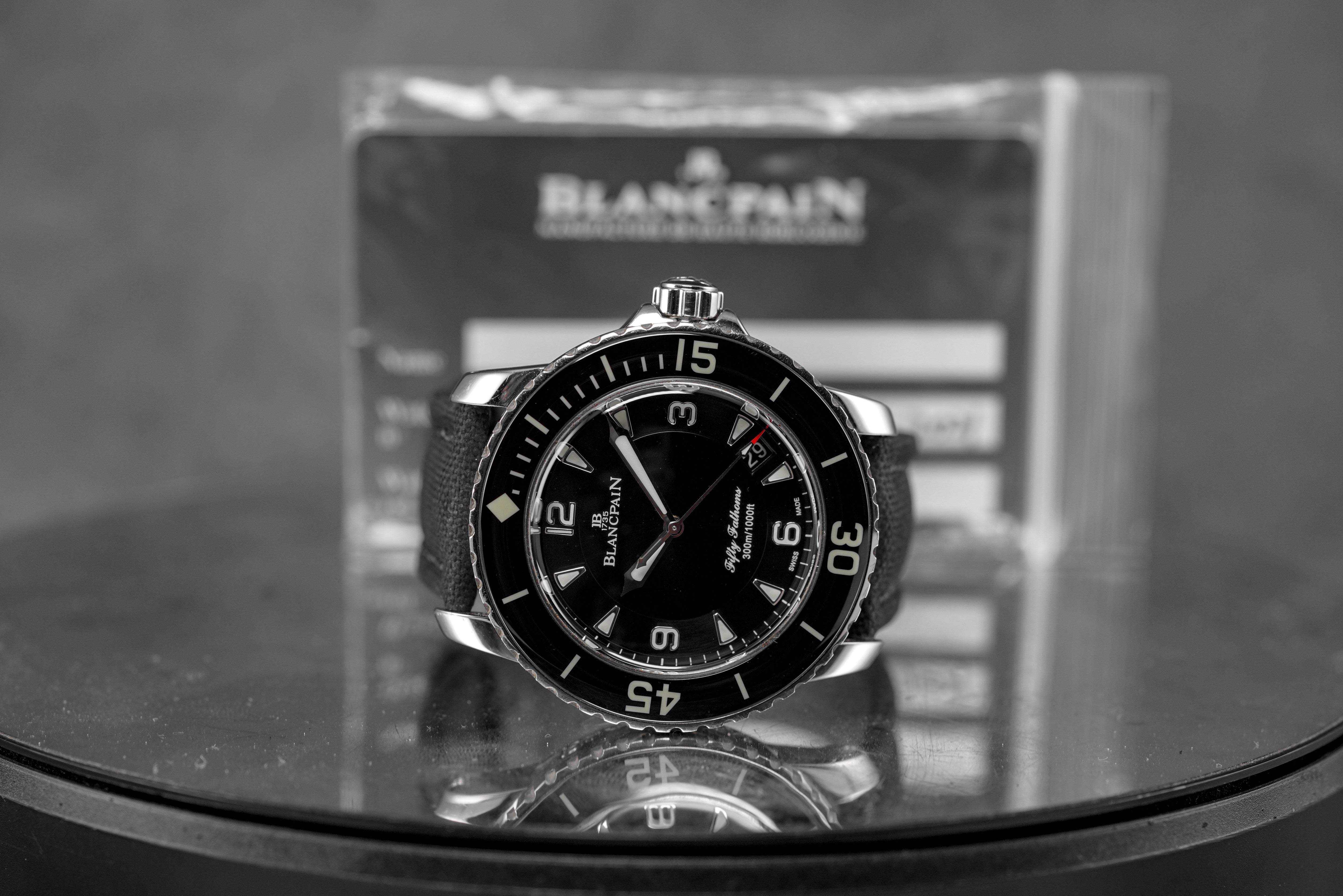 Harga Blancpain Fifty Fathoms Black