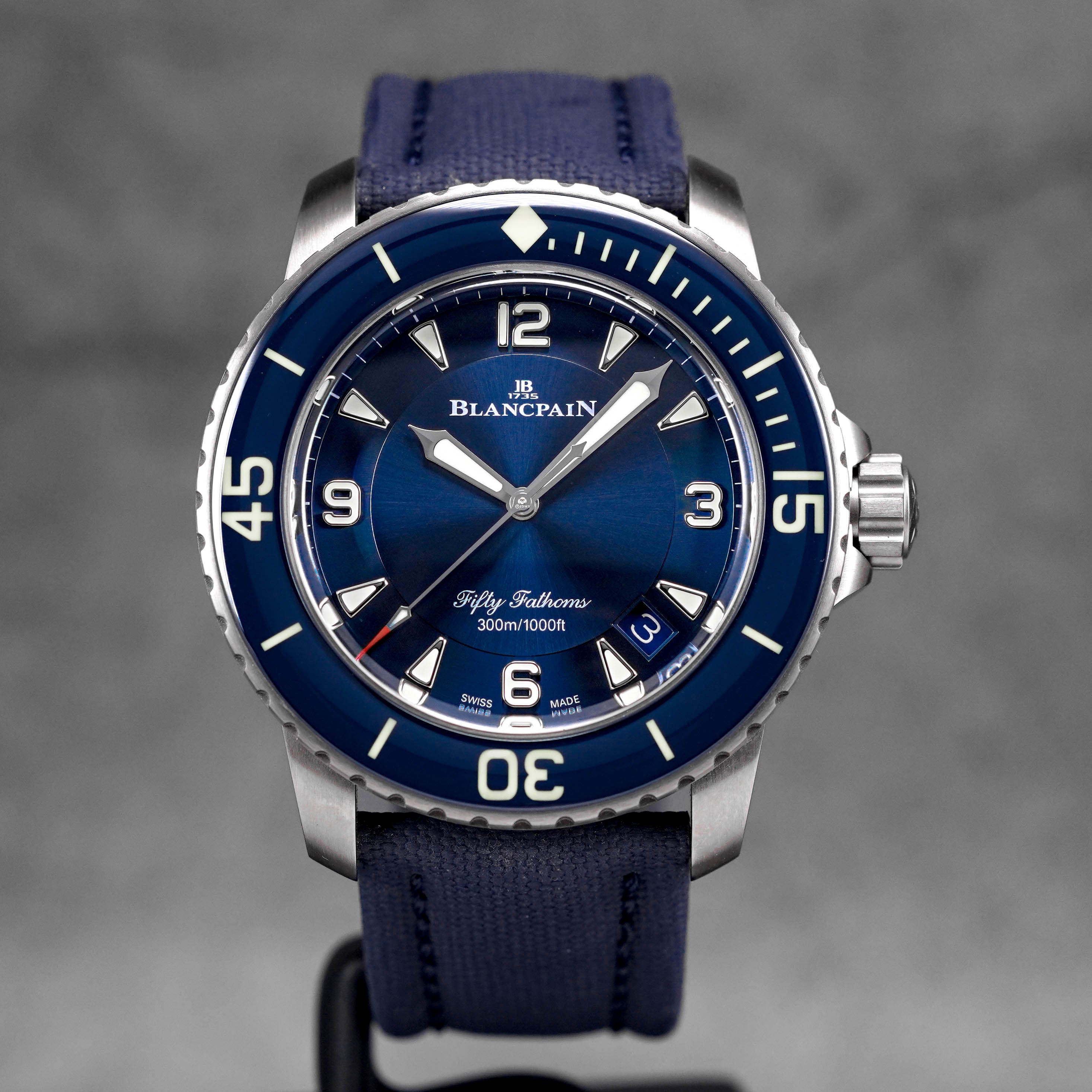 Harga Blancpain Fifty Fathoms Blue