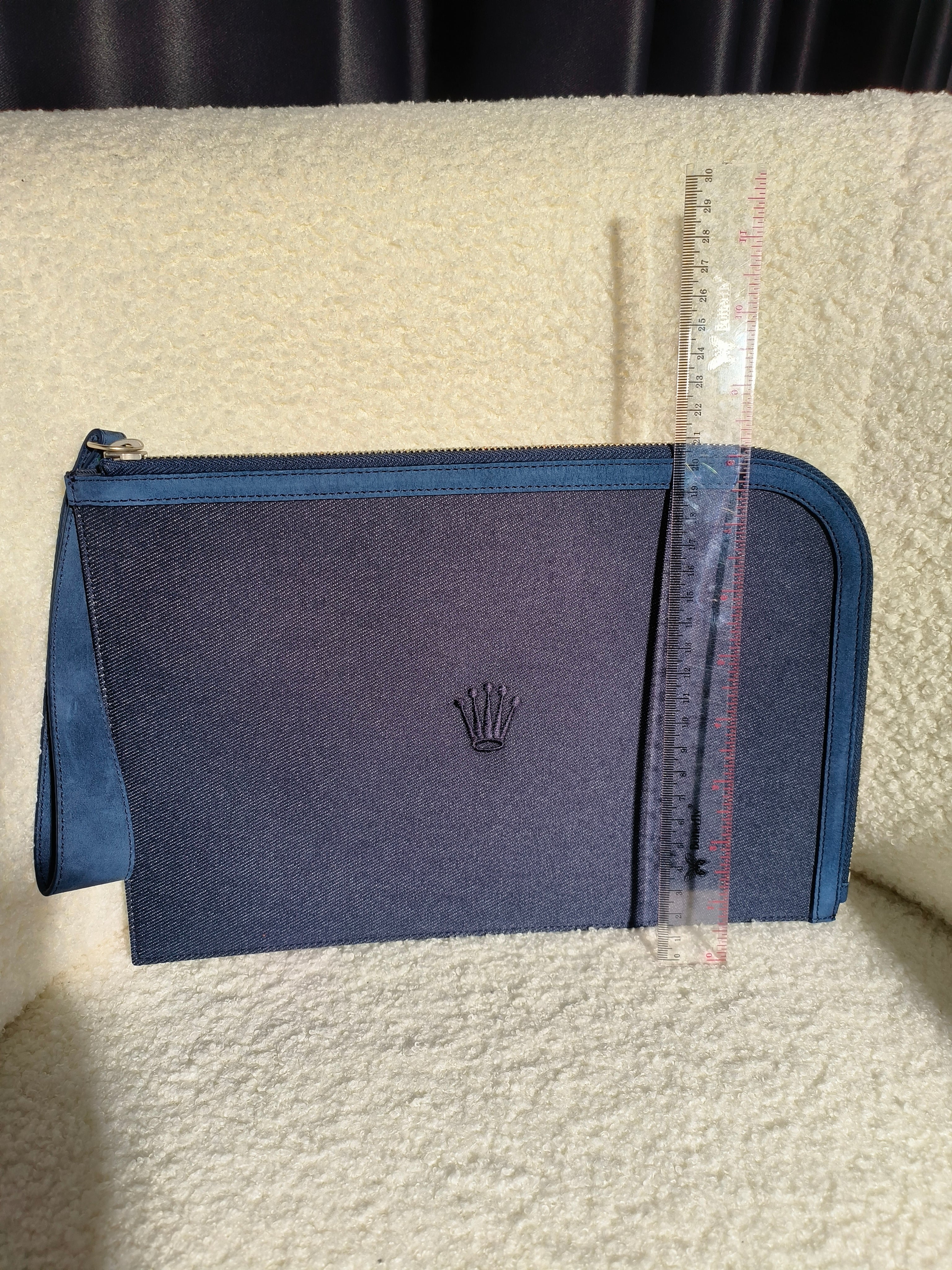 Blue Canvas Purse Indonesia