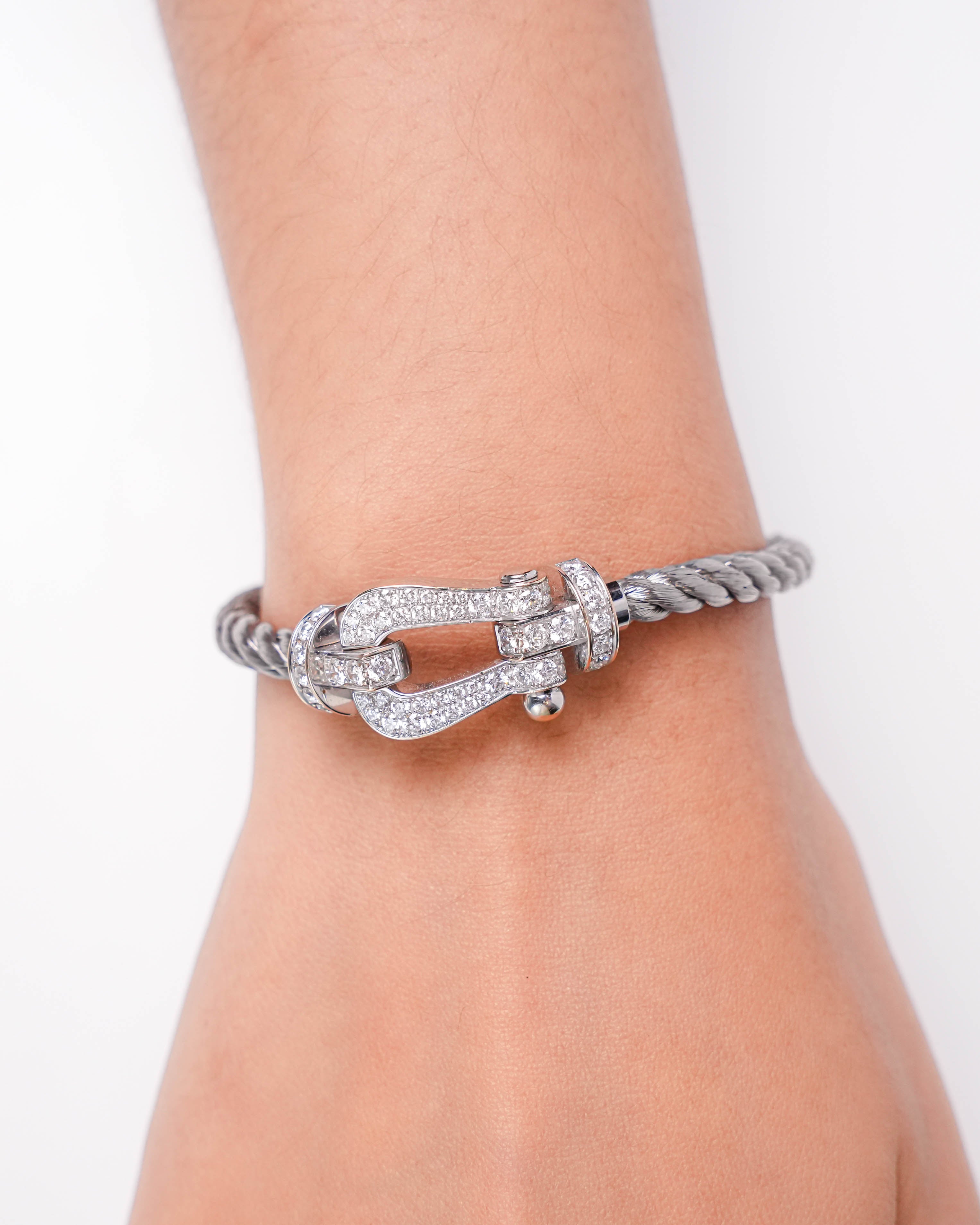 Bracelet Silver Whitegold