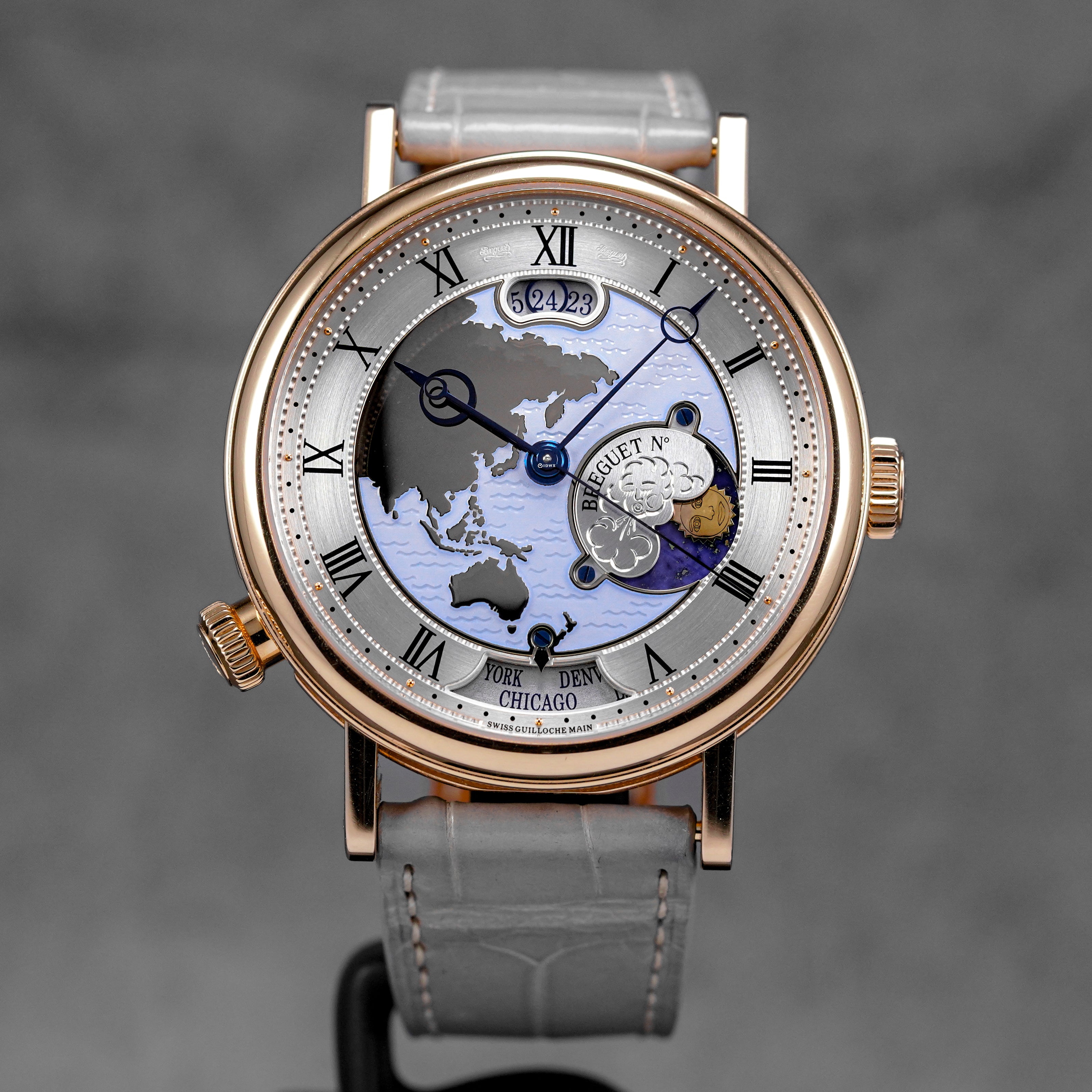 BREGUET CLASSIQUE HORA MUNDI 5717 ROSEGOLD (2012) IDWX