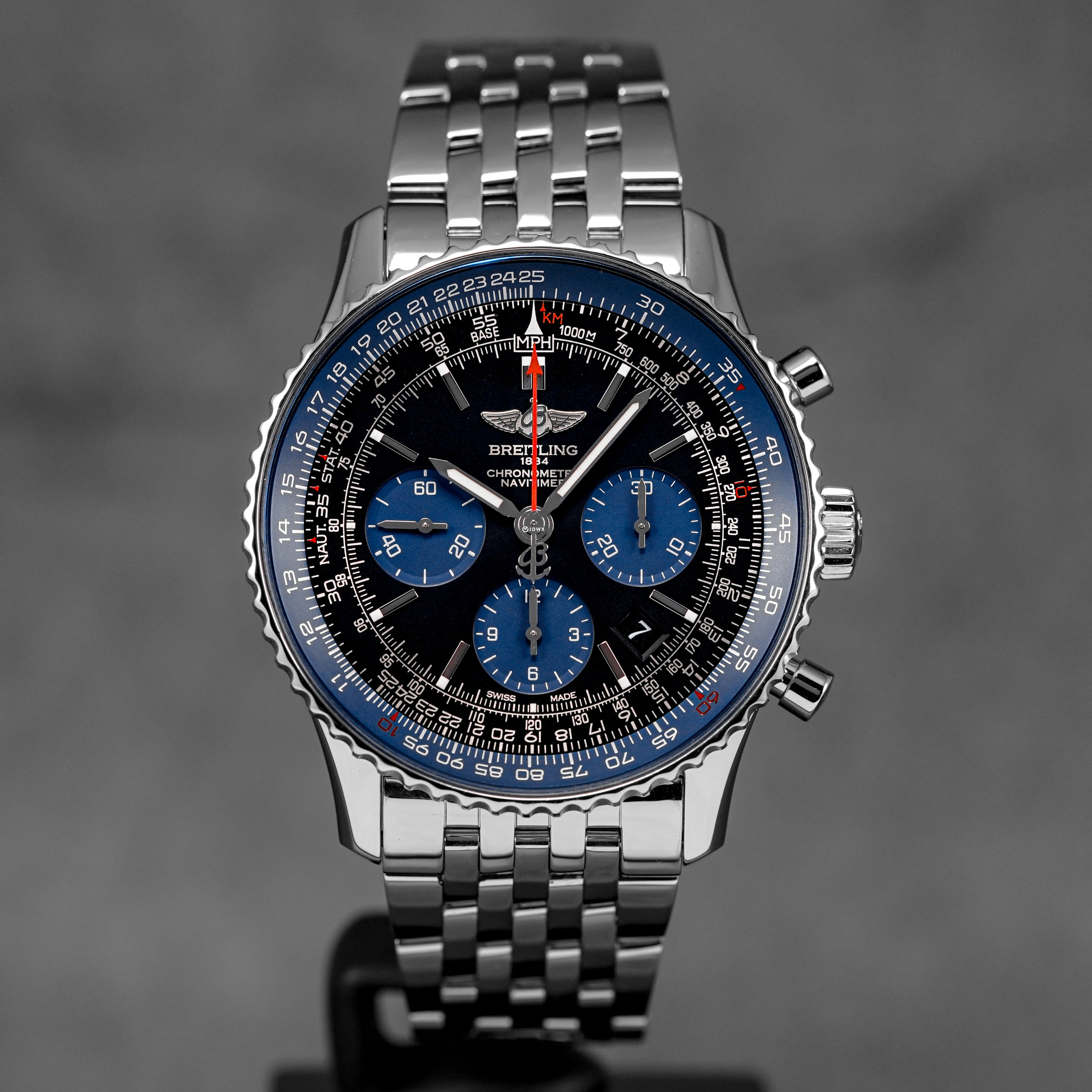 Harga Breitling Navitimer B01 Black Blue