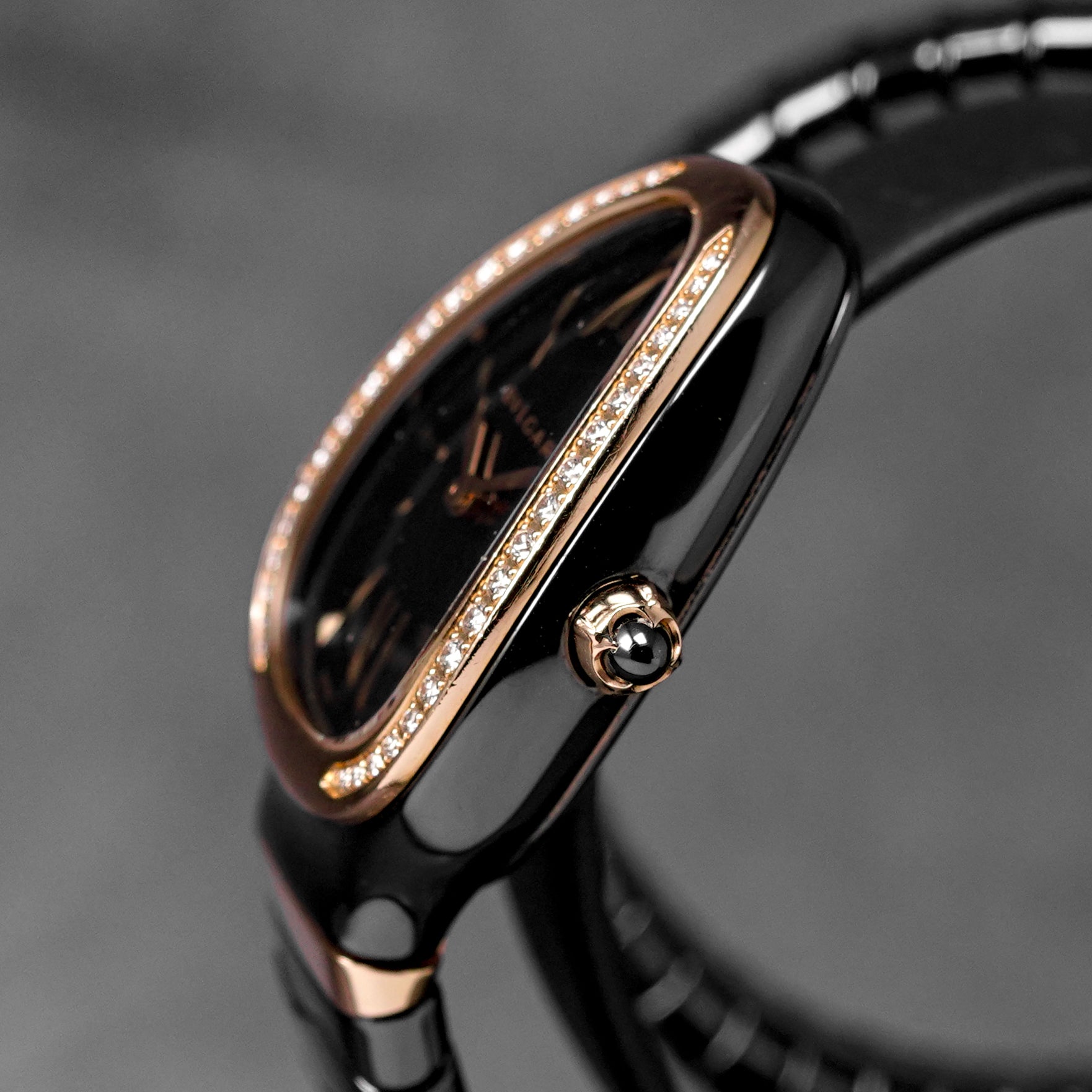 Harga Bvlgari Serpenti Spiga Black Diamond