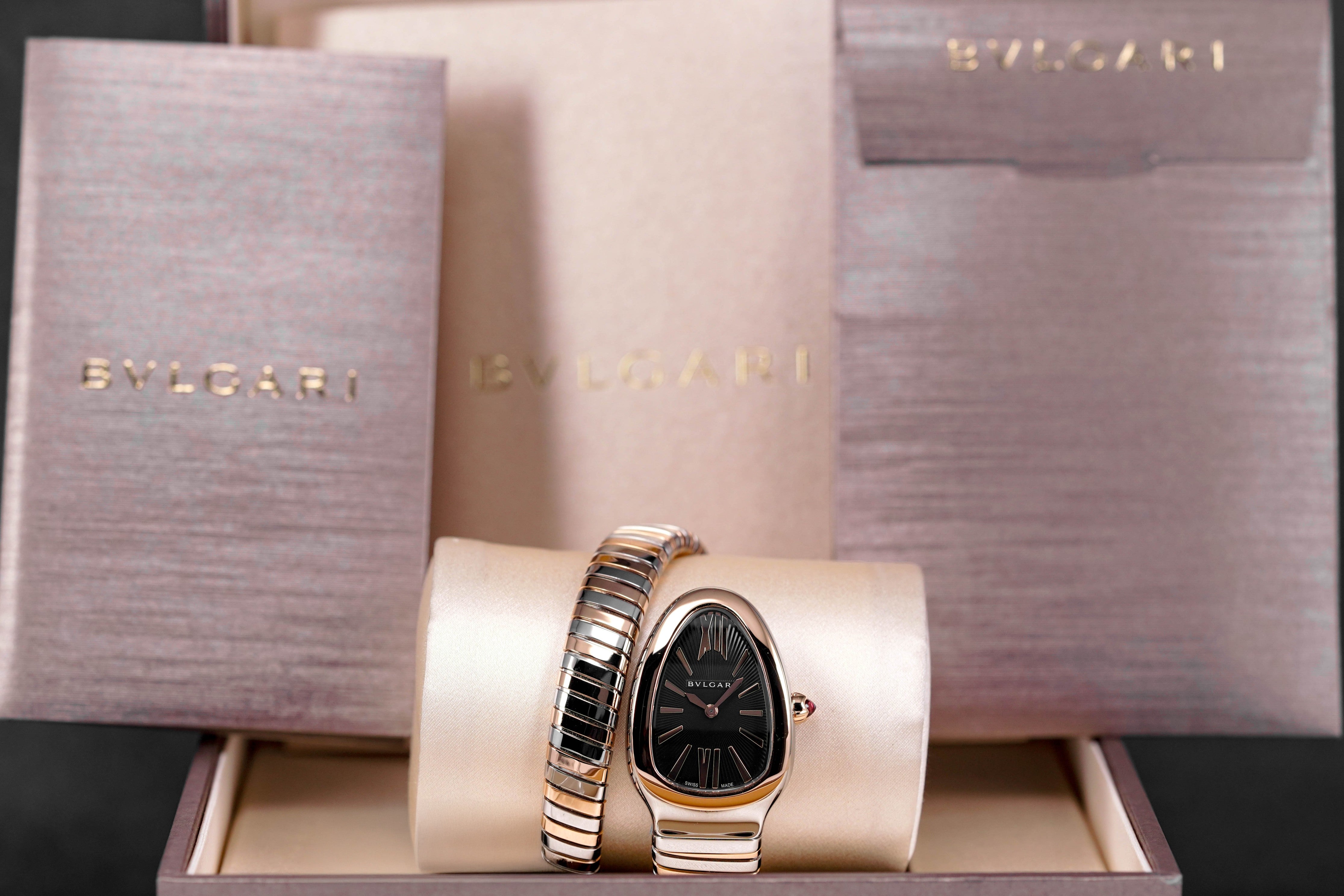 Harga Bvlgari Serpenti Tubogas Black