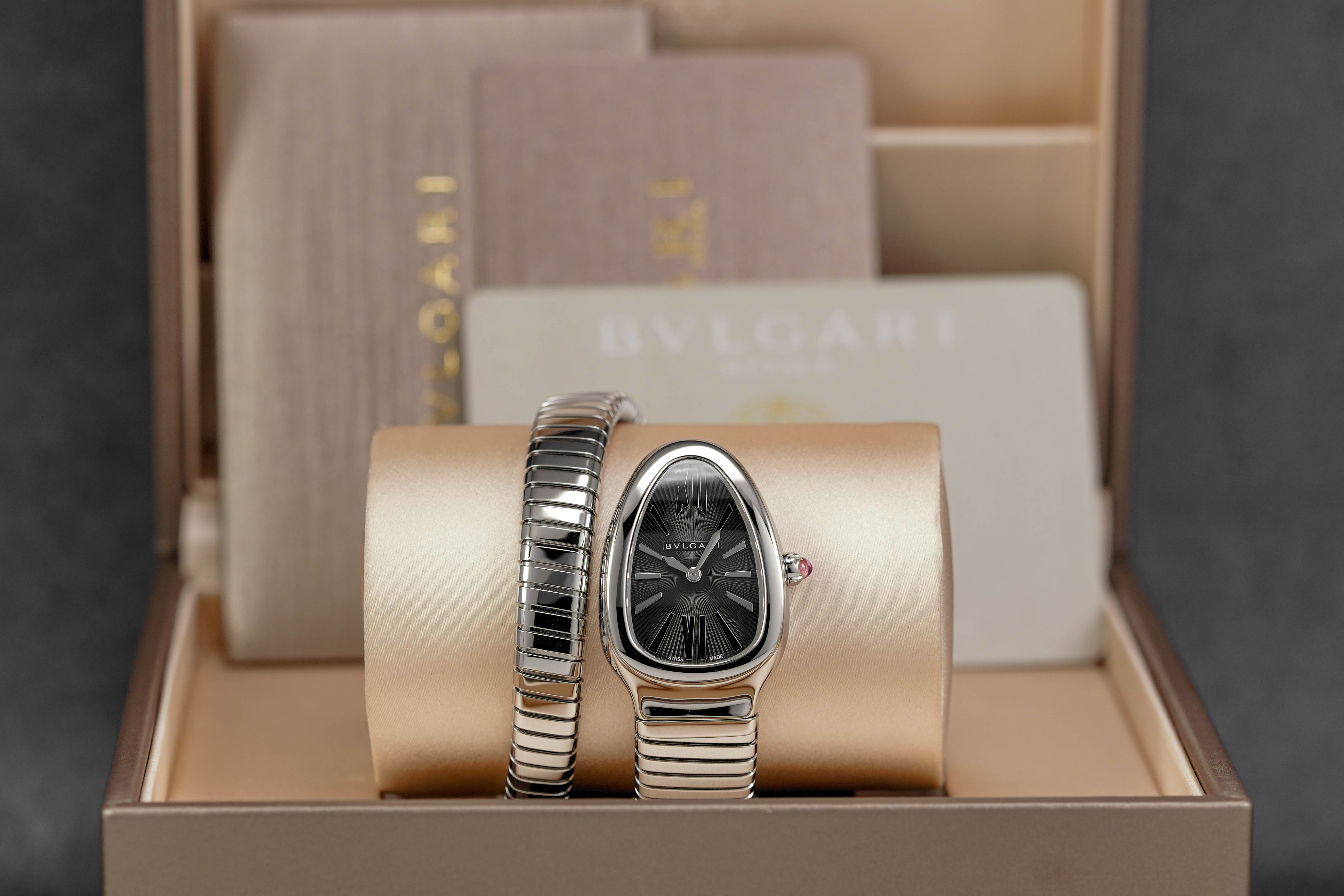Harga Bvlgari Serpenti Tubogas Black