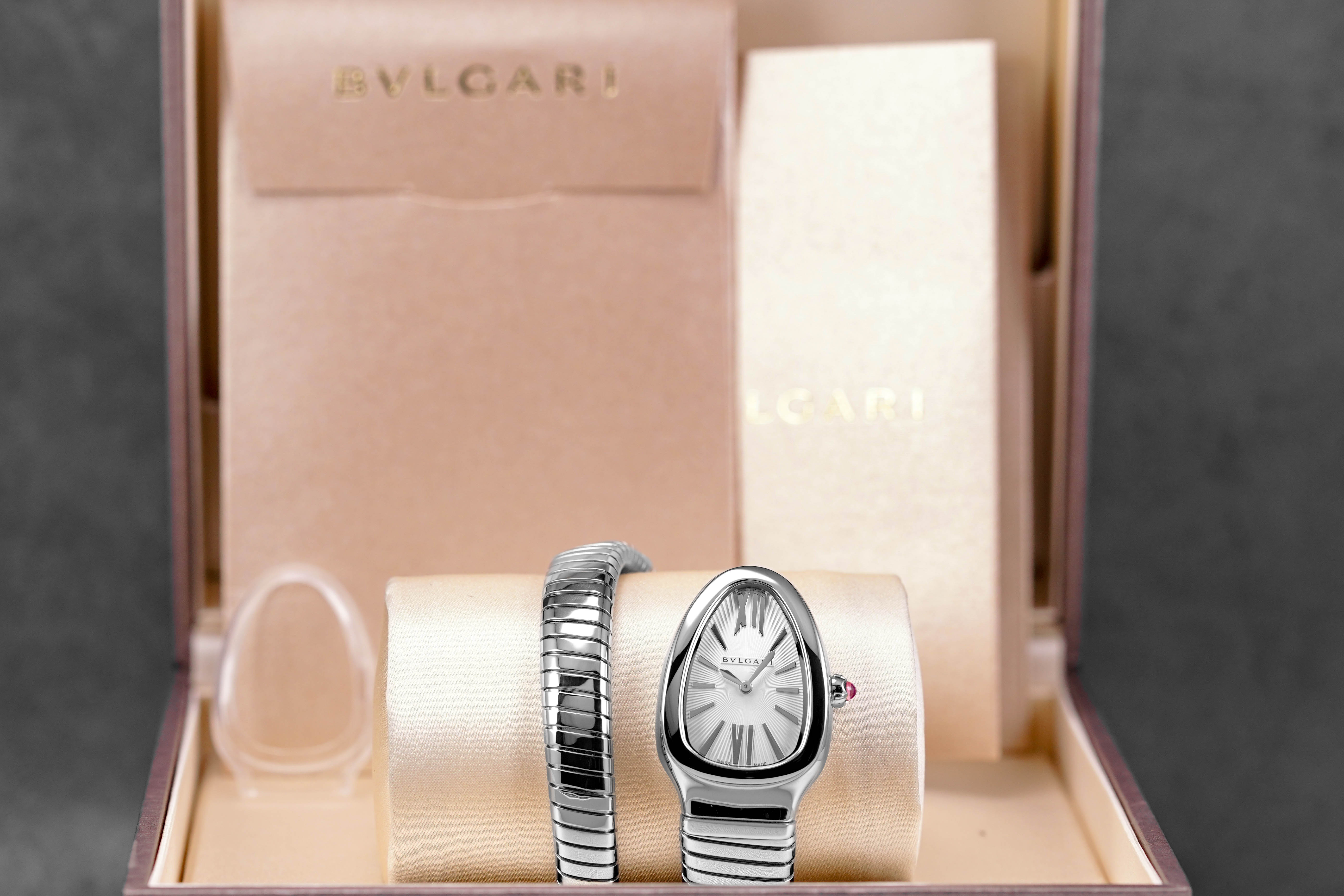 Harga Bvlgari Serpenti Tubogas Silver